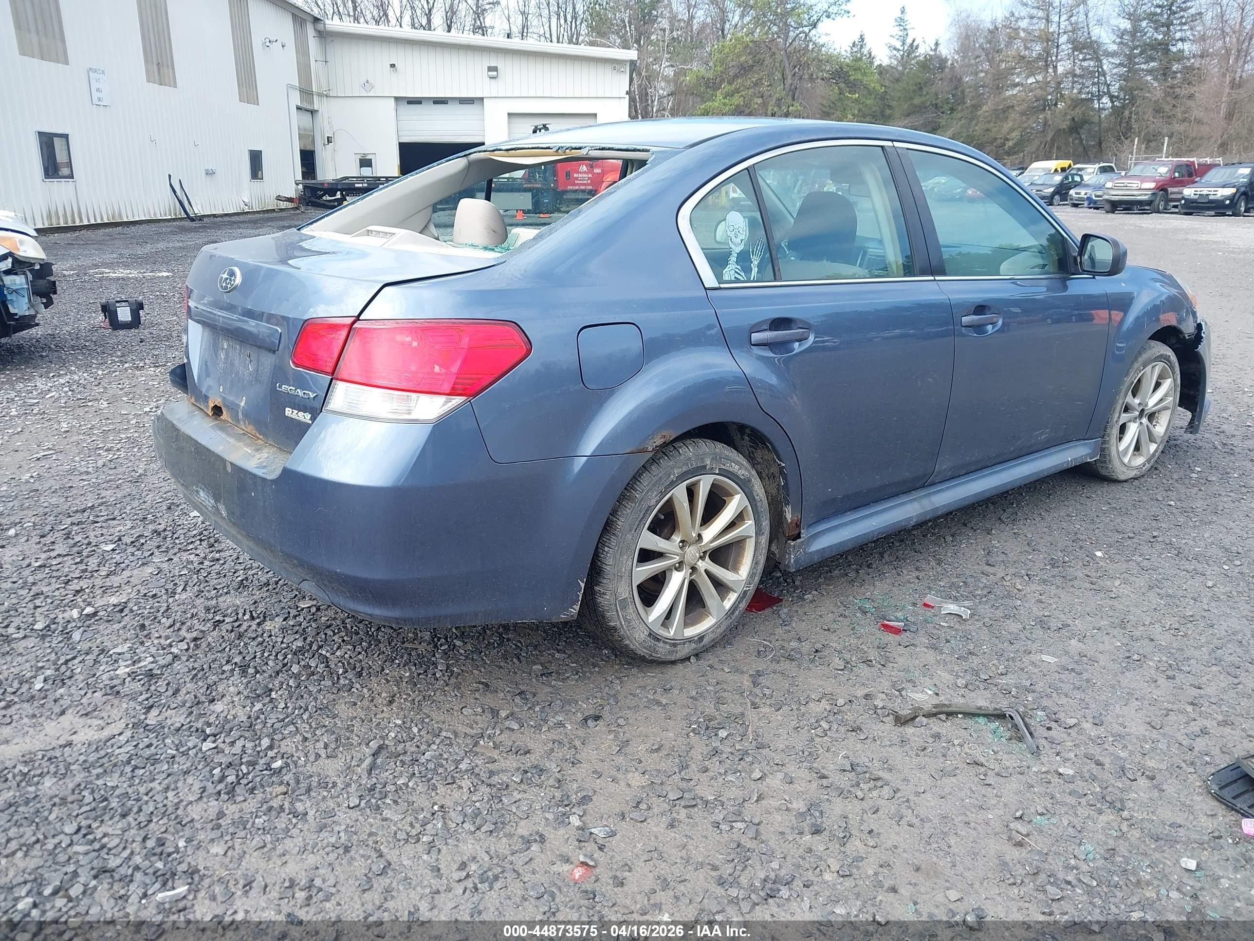 2013 Subaru Legacy 2.5i Premium Blue vin: 4S3BMBC6XD3026408
