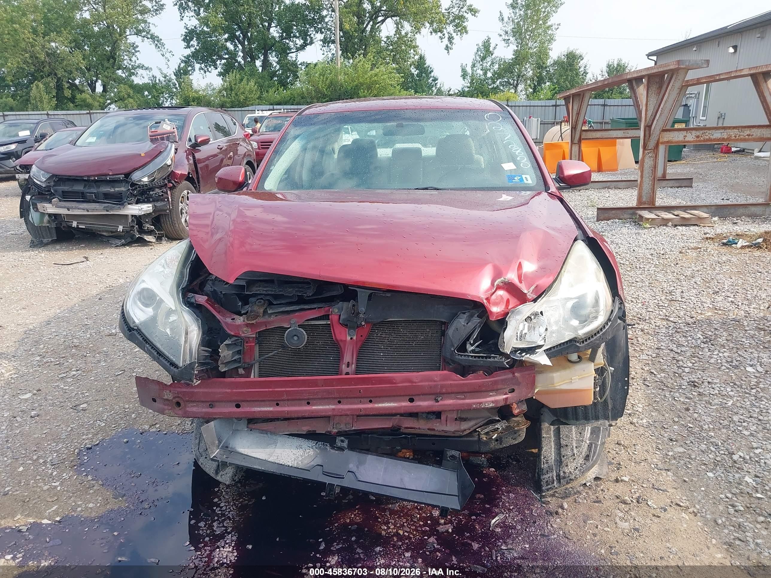 2013 Subaru Legacy 2.5i Premium Maroon vin: 4S3BMBC6XD3027283