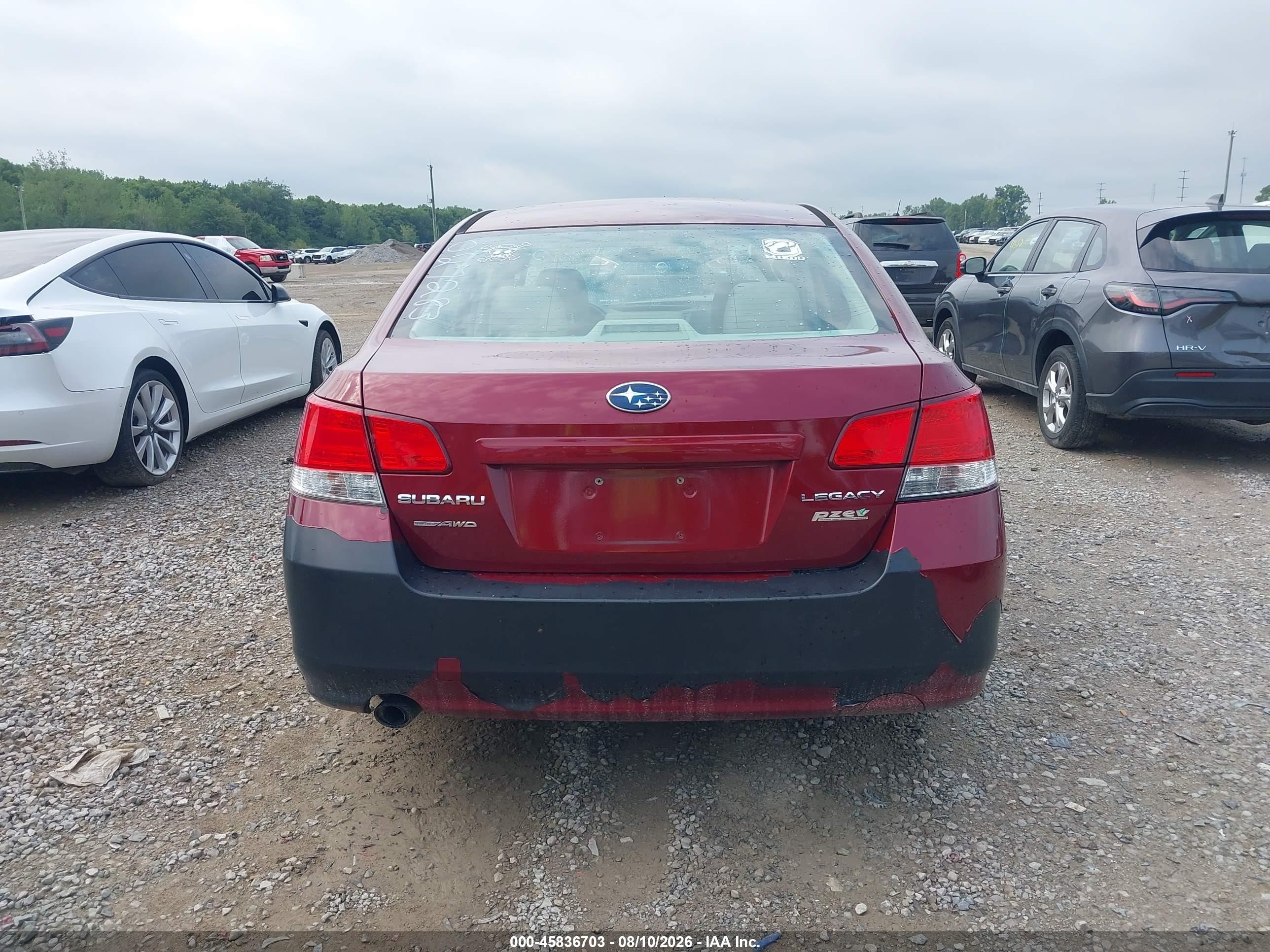 2013 Subaru Legacy 2.5i Premium Maroon vin: 4S3BMBC6XD3027283