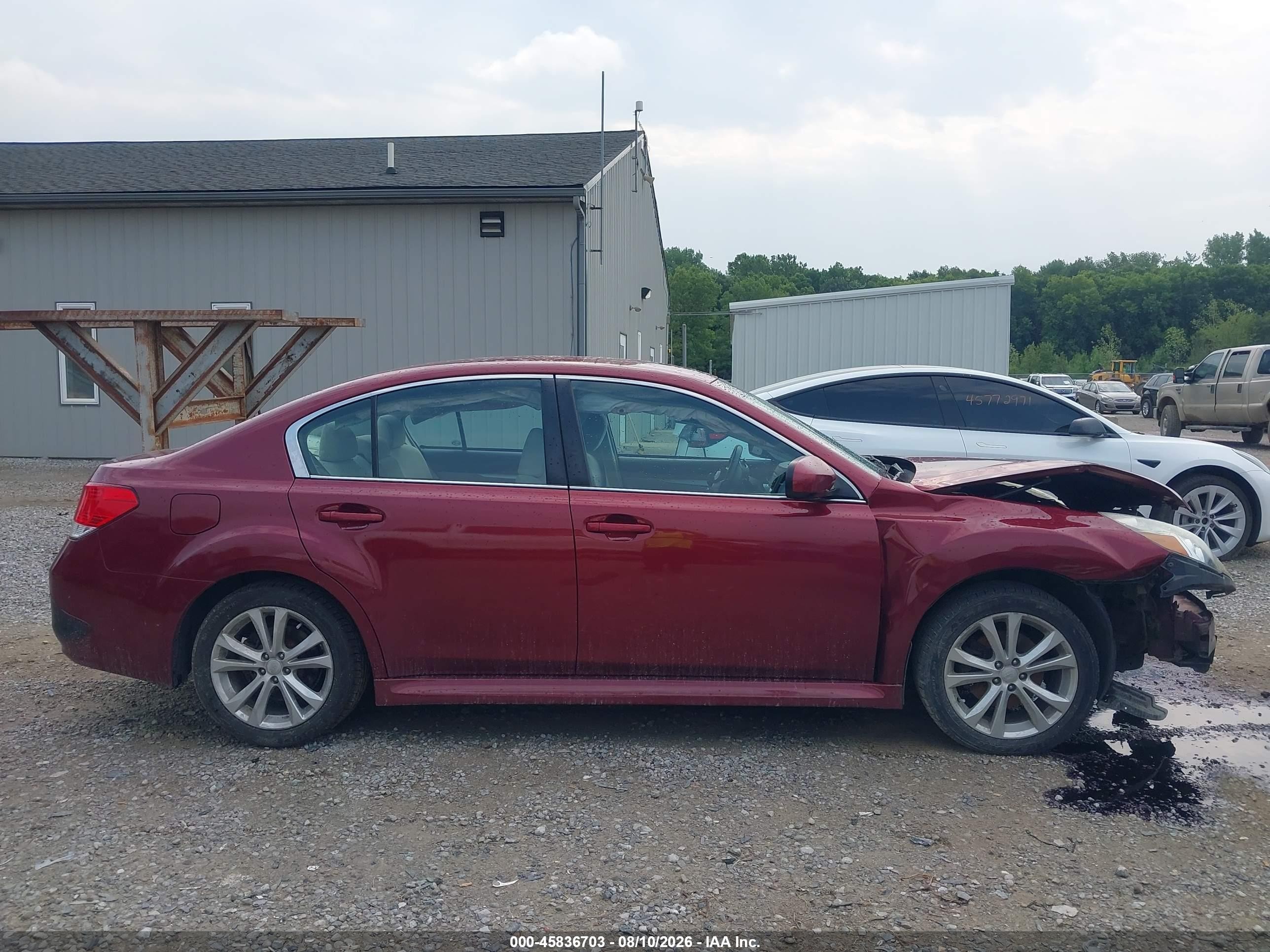 2013 Subaru Legacy 2.5i Premium Maroon vin: 4S3BMBC6XD3027283