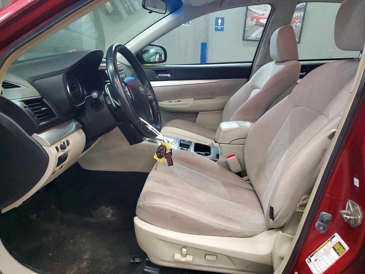 2013 Subaru Legacy 2.5i Premium Red vin: 4S3BMBC6XD3032032