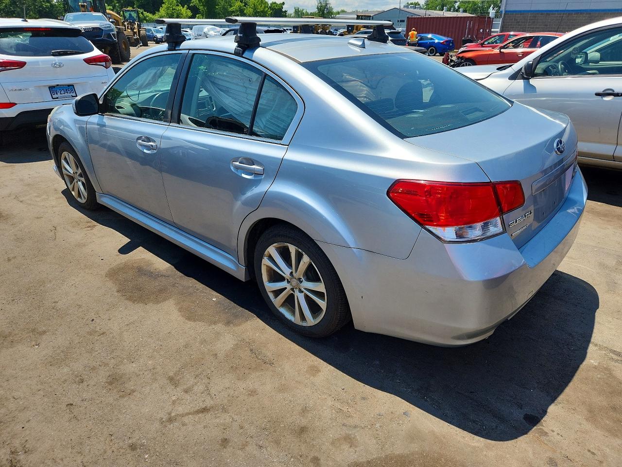 2014 Subaru Legacy 2.5i Premium Silver vin: 4S3BMBC6XE3002174