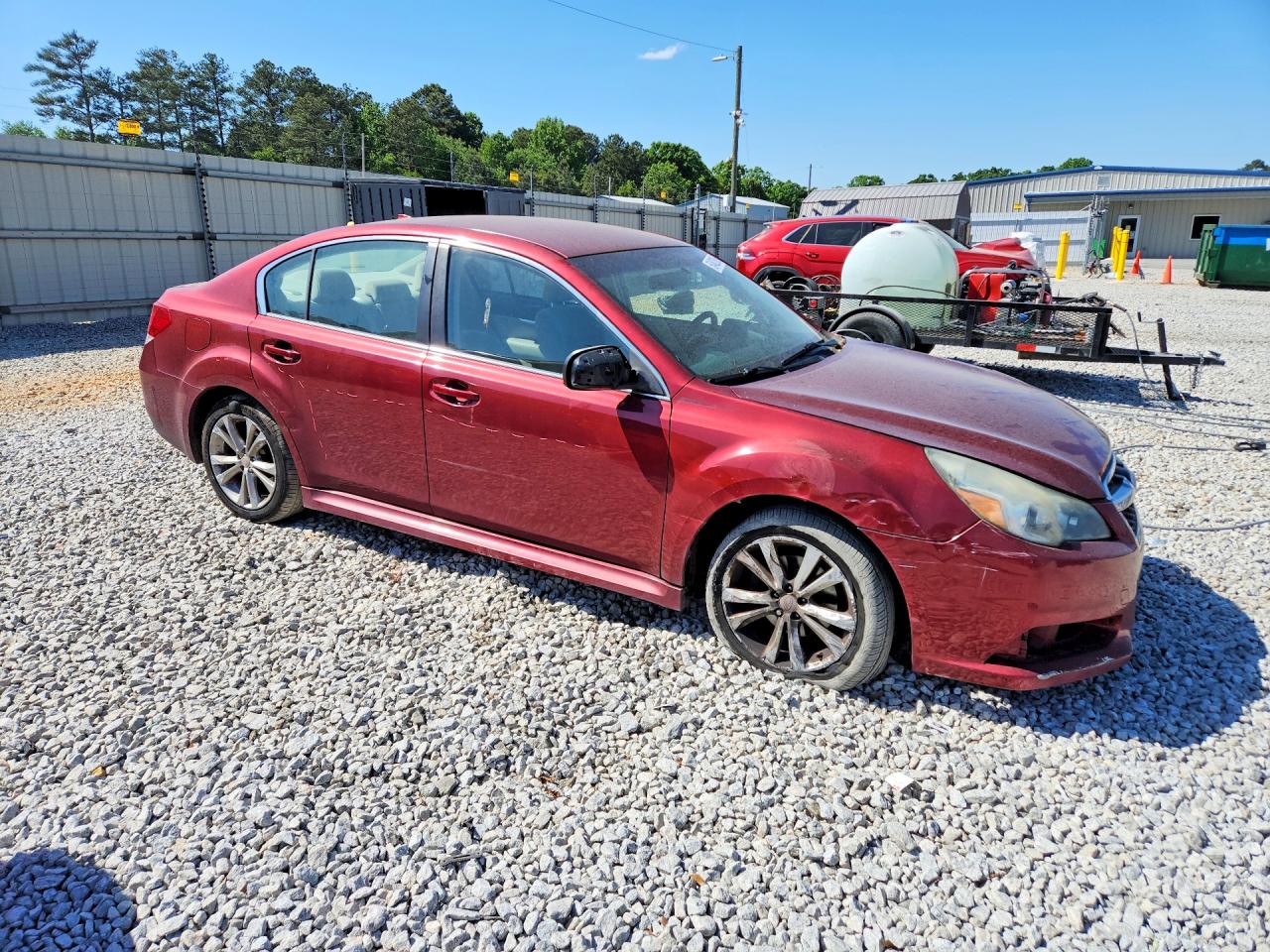 2014 Subaru Legacy 2.5i Premium Бордовый vin: 4S3BMBC6XE3024773