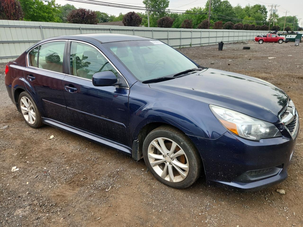 2014 Subaru Legacy 2.5i Premium Blue vin: 4S3BMBC6XE3026457