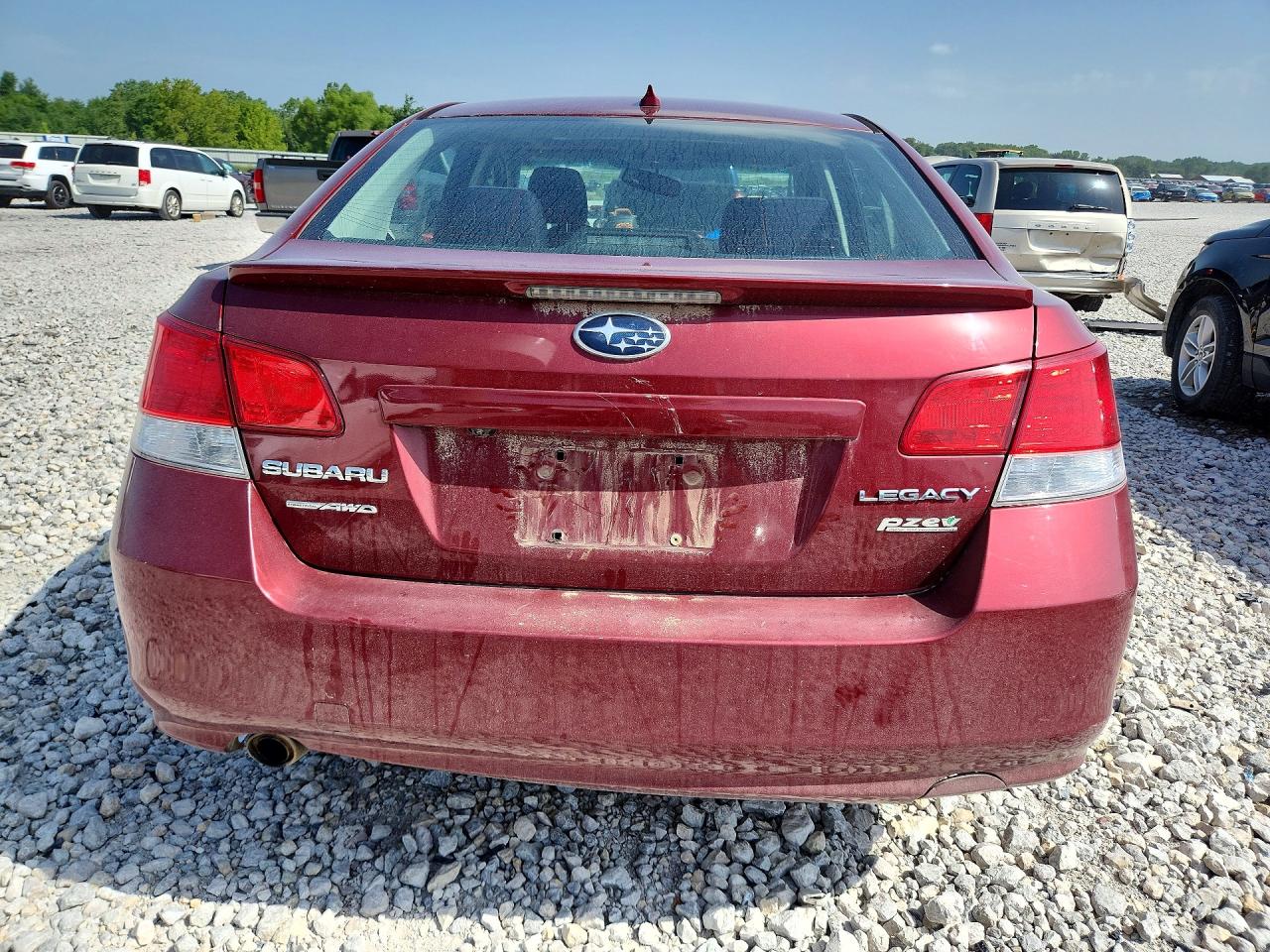 2014 Subaru Legacy 2.5i Premium Красный vin: 4S3BMBD60E3004188