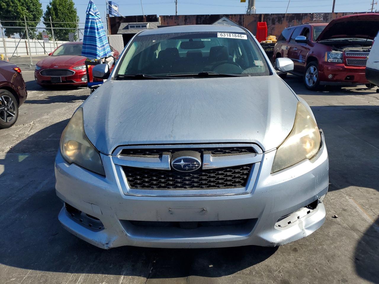 2014 Subaru Legacy Silver vin: 4S3BMBD61E3003535
