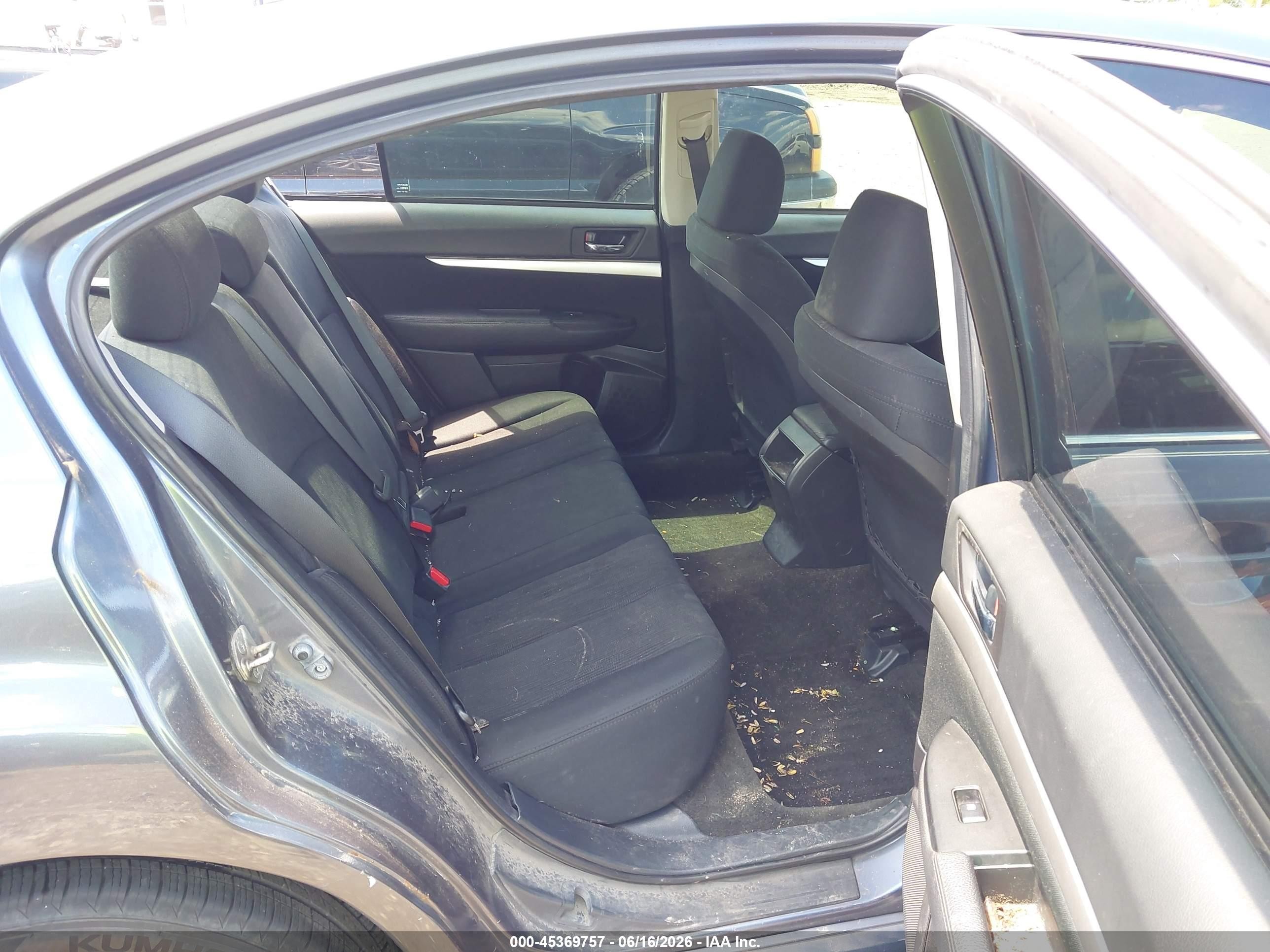 2014 Subaru Legacy 2.5i Premium Blue vin: 4S3BMBD62E3014088