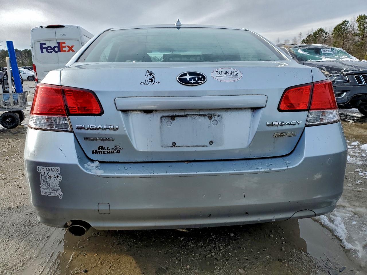 2014 Subaru Legacy 2.5i Premium Silver vin: 4S3BMBD64E3019373