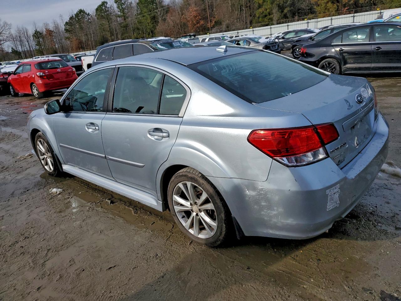 2014 Subaru Legacy 2.5i Premium Silver vin: 4S3BMBD64E3019373