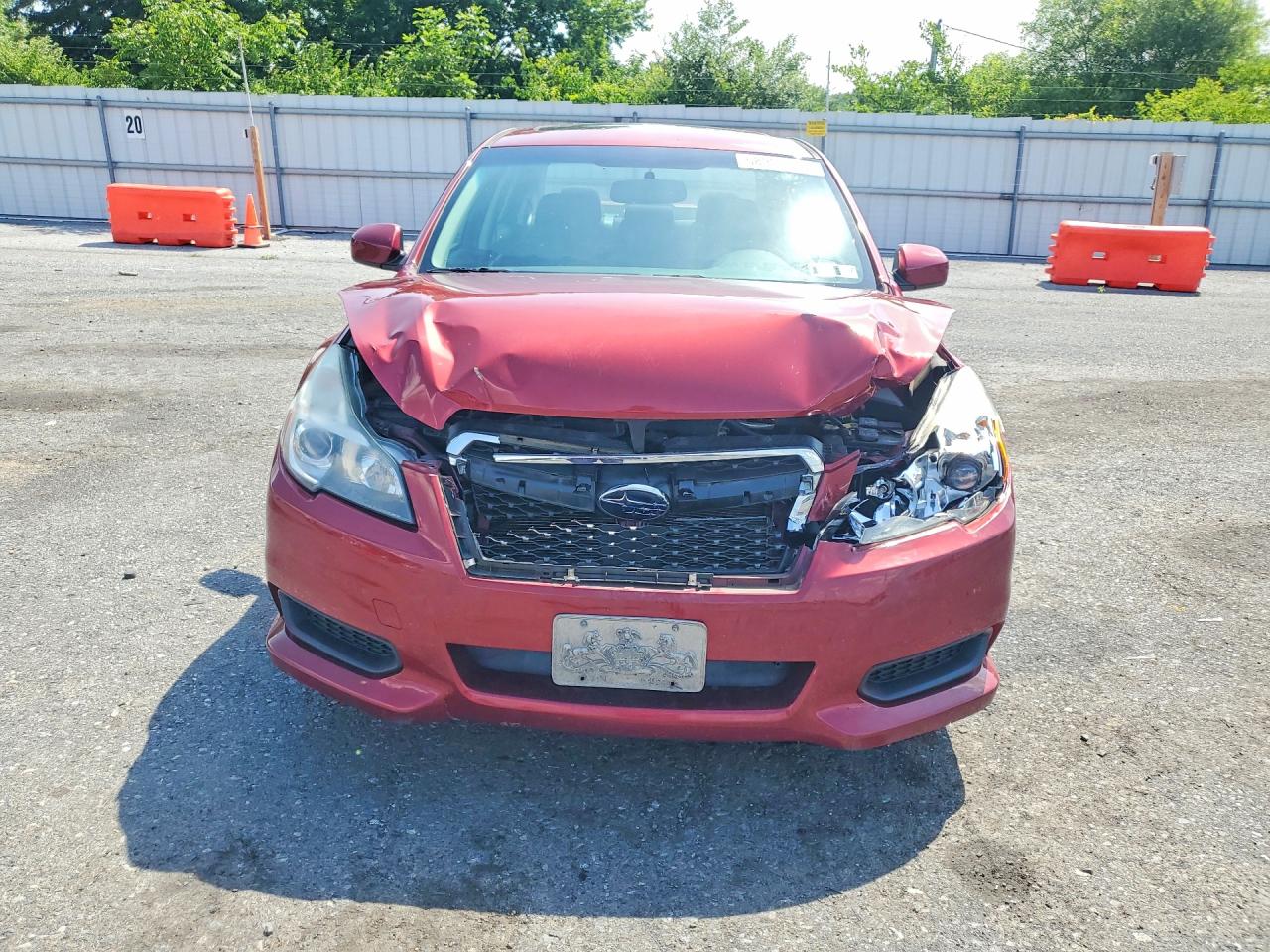 2014 Subaru Legacy 2.5i Premium Maroon vin: 4S3BMBD66E3005071