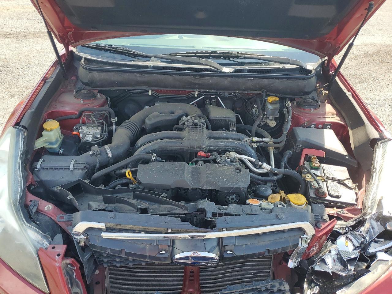 2014 Subaru Legacy 2.5i Premium Maroon vin: 4S3BMBD66E3005071