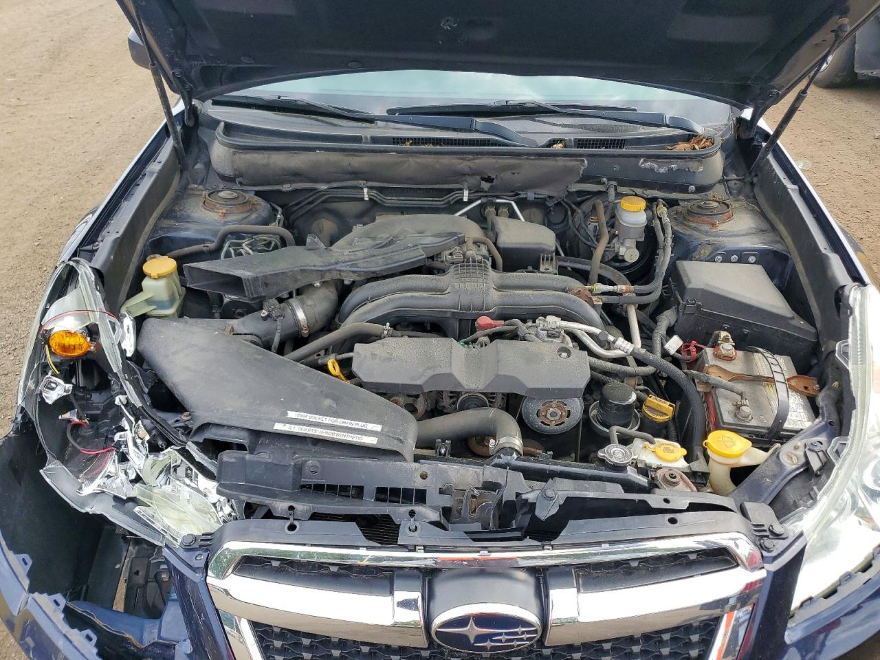 2014 Subaru Legacy 2.5i Premium Blue vin: 4S3BMBD67E3019514