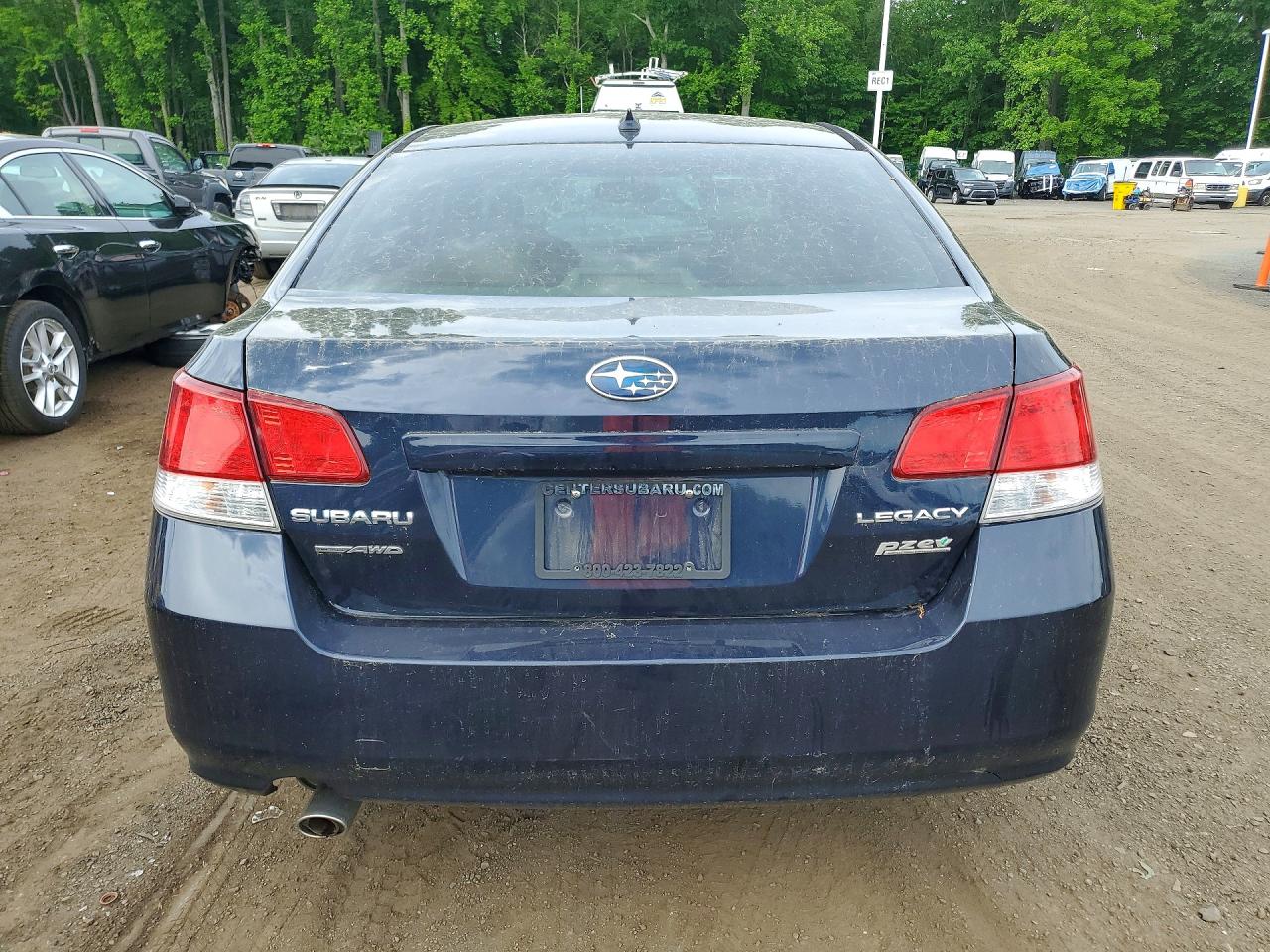 2014 Subaru Legacy 2.5i Premium Blue vin: 4S3BMBD67E3019514