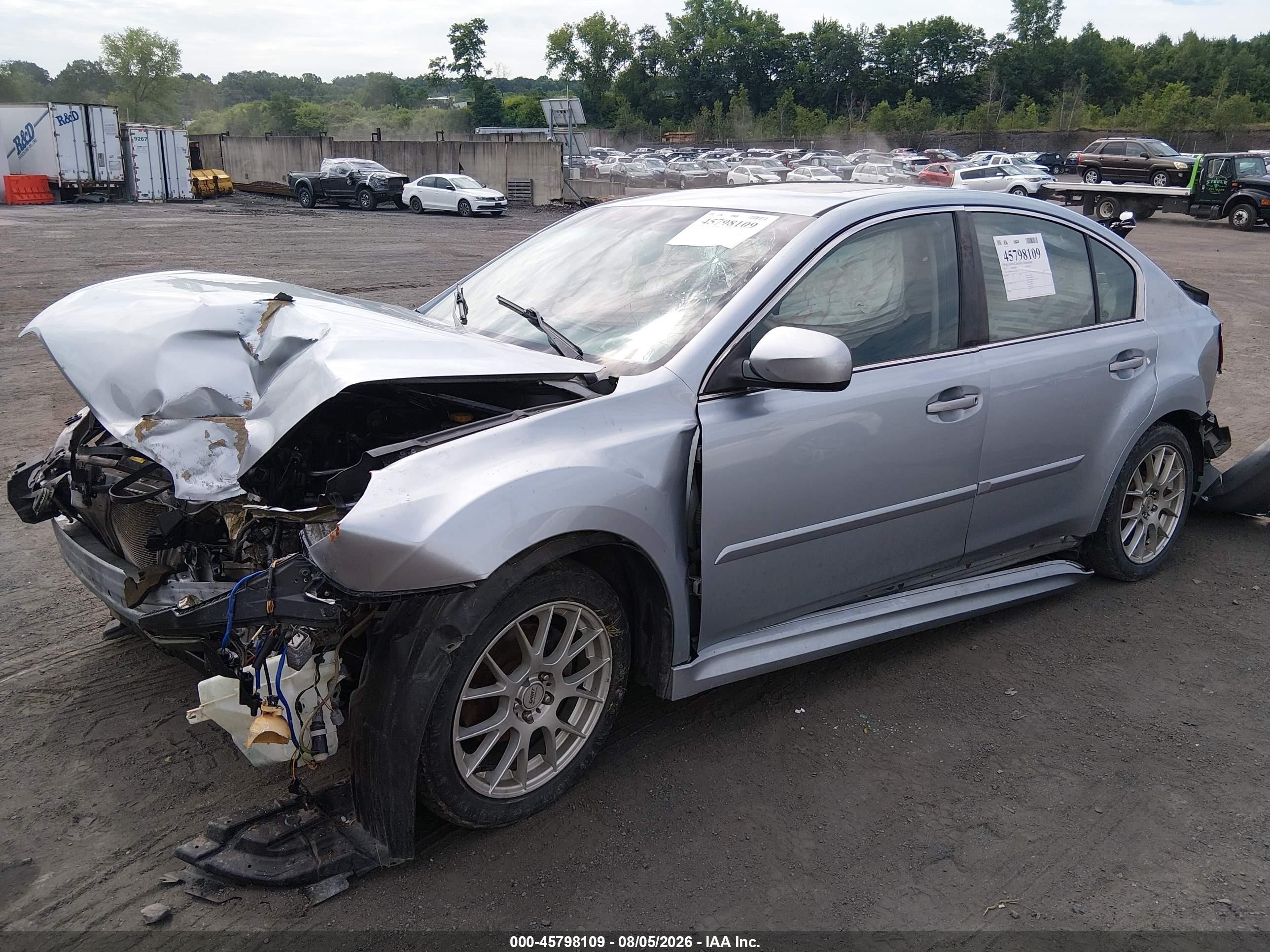 2014 Subaru Legacy 2.5i Premium Silver vin: 4S3BMBE69E3012014