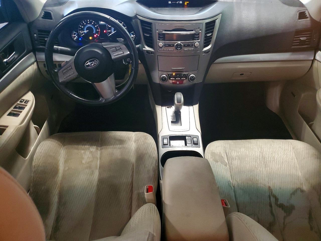 2010 Subaru Legacy 2.5i Premium Белый vin: 4S3BMBF60A3222915