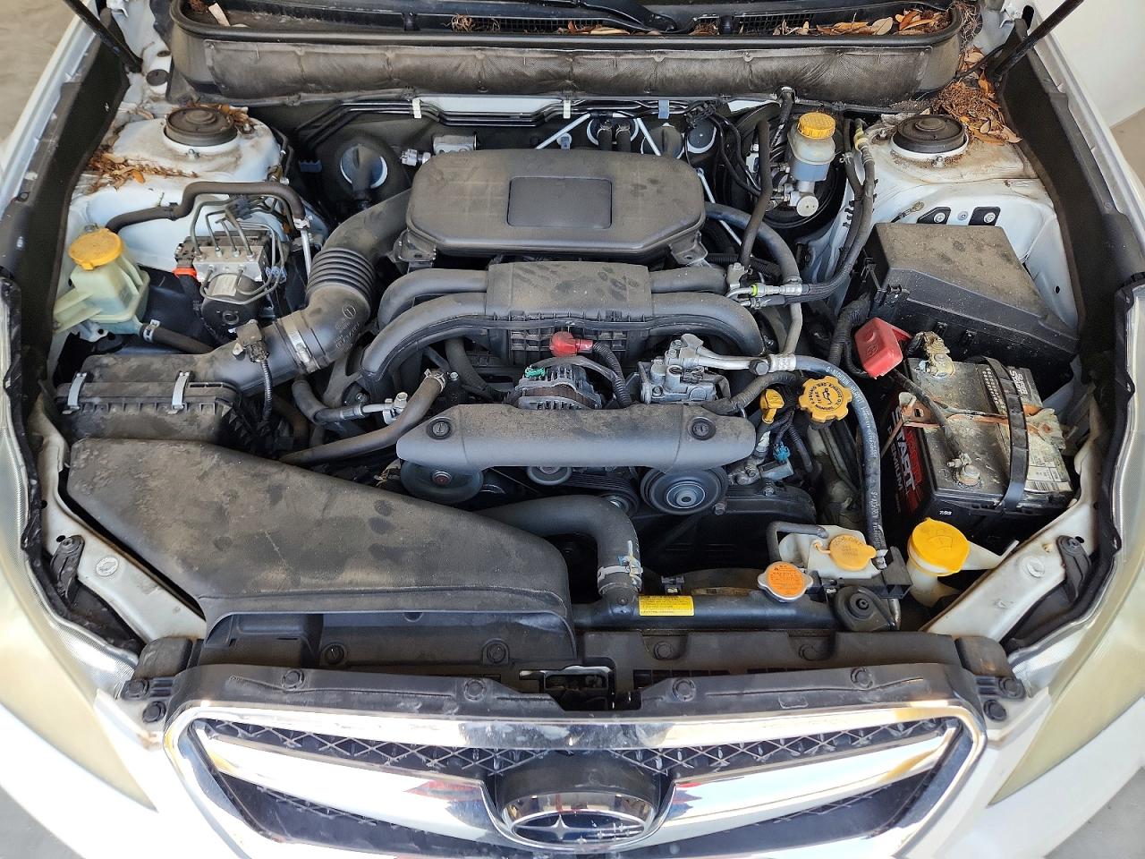2012 Subaru Legacy 2.5i Premium White vin: 4S3BMBF63C3031489