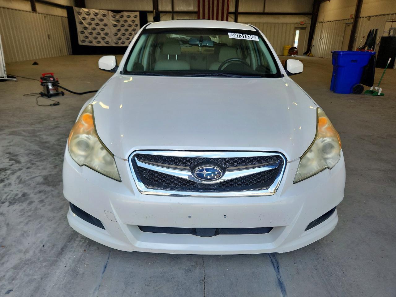 2012 Subaru Legacy 2.5i Premium White vin: 4S3BMBF63C3031489