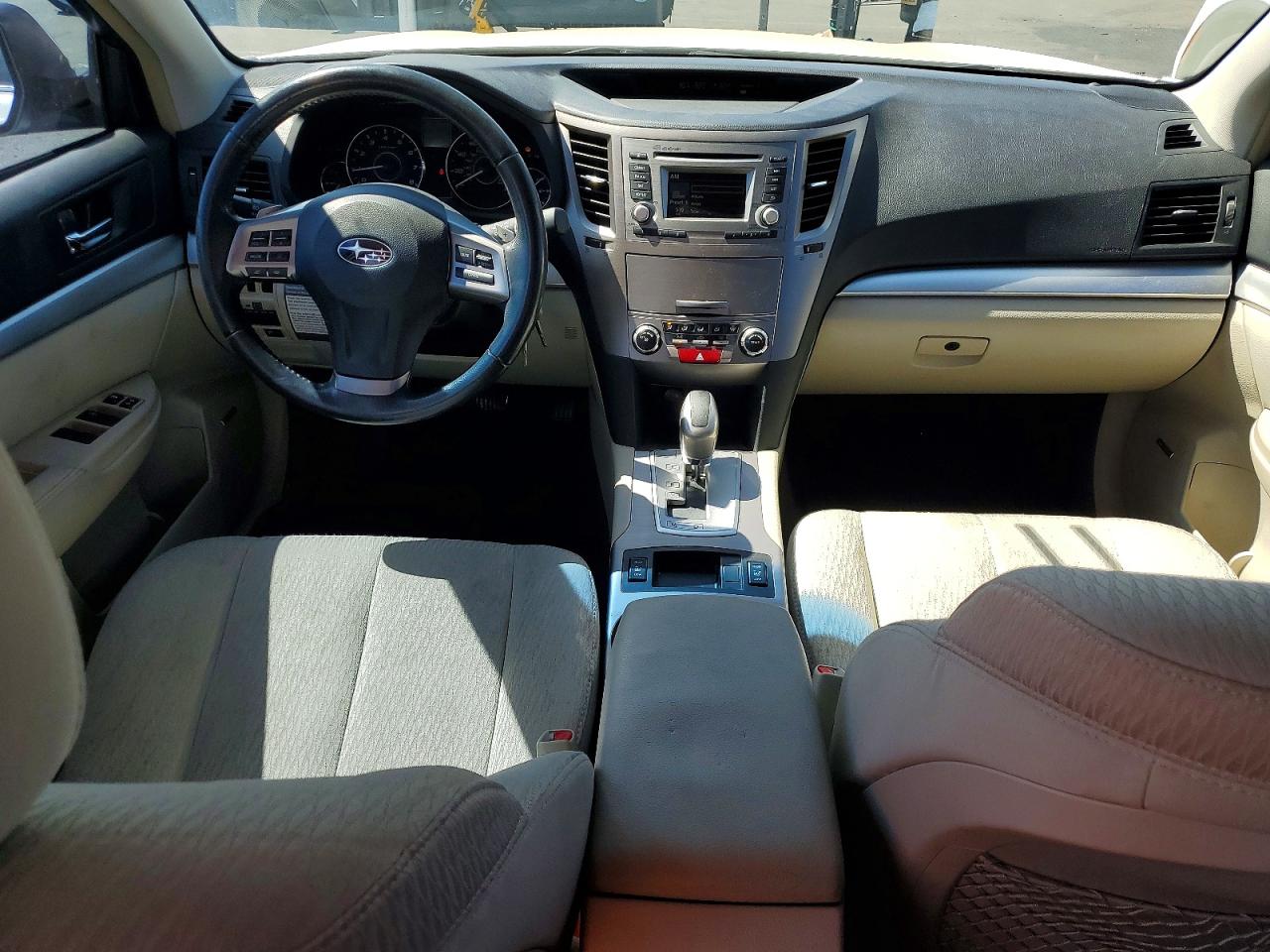 2012 Subaru Legacy 2.5i Premium White vin: 4S3BMBF65C3018727