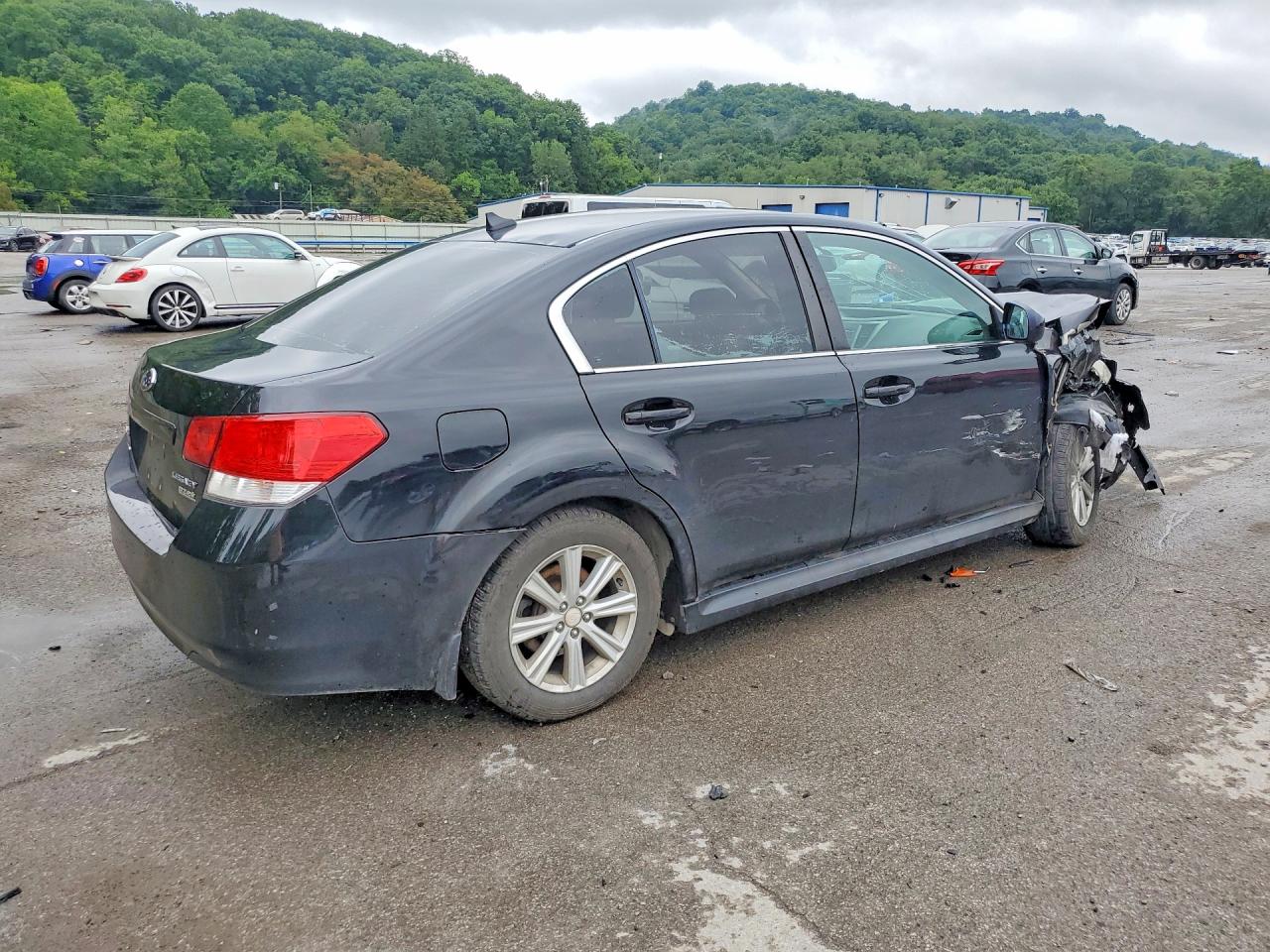 2011 Subaru Legacy 2.5i Premium Black vin: 4S3BMBF66B3216697