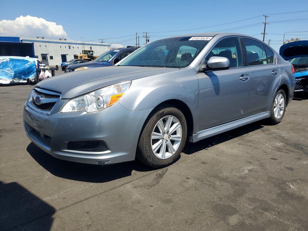 2011 Subaru Legacy 2.5i Premium Gray vin: 4S3BMBF69B3249645