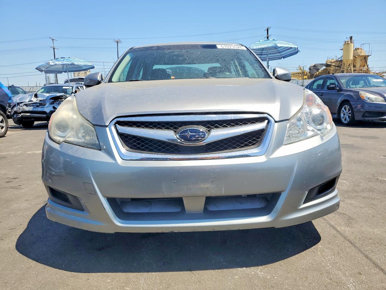 2011 Subaru Legacy 2.5i Premium Серый vin: 4S3BMBF69B3249645