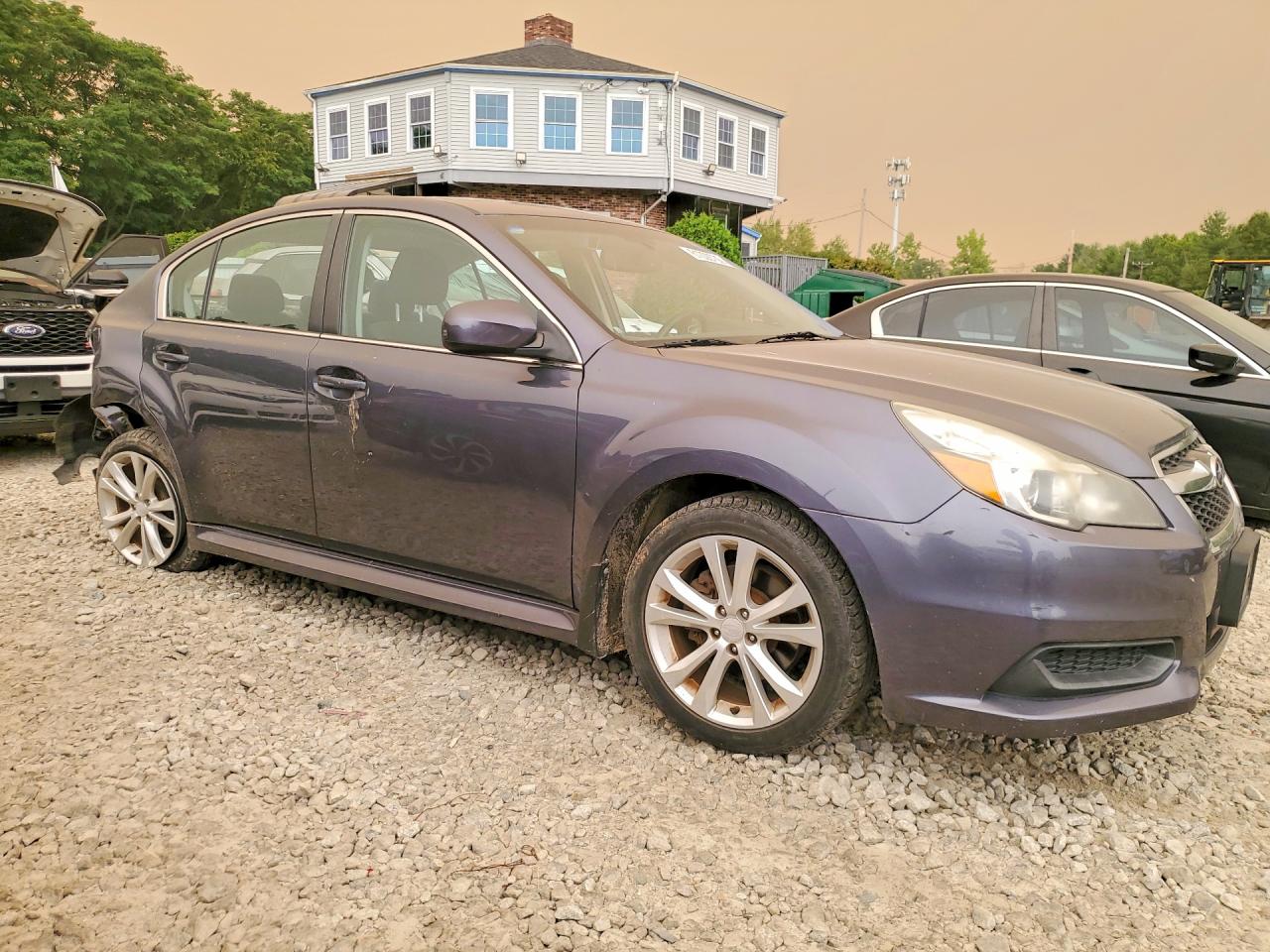 2014 Subaru Legacy 2.5i Premium Серый vin: 4S3BMBF6XE3016488