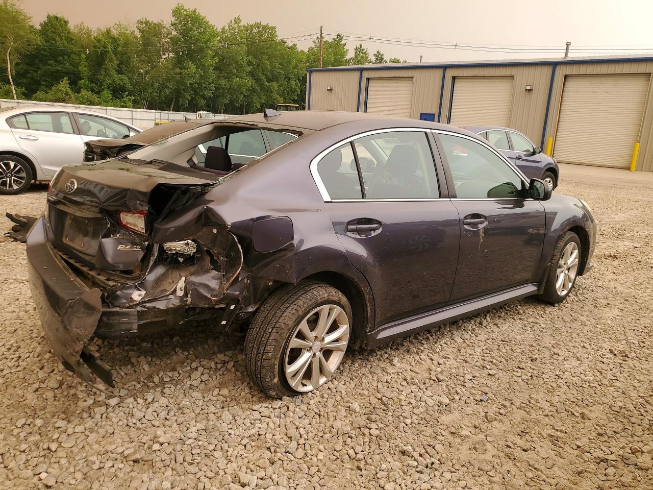 2014 Subaru Legacy 2.5i Premium Серый vin: 4S3BMBF6XE3016488