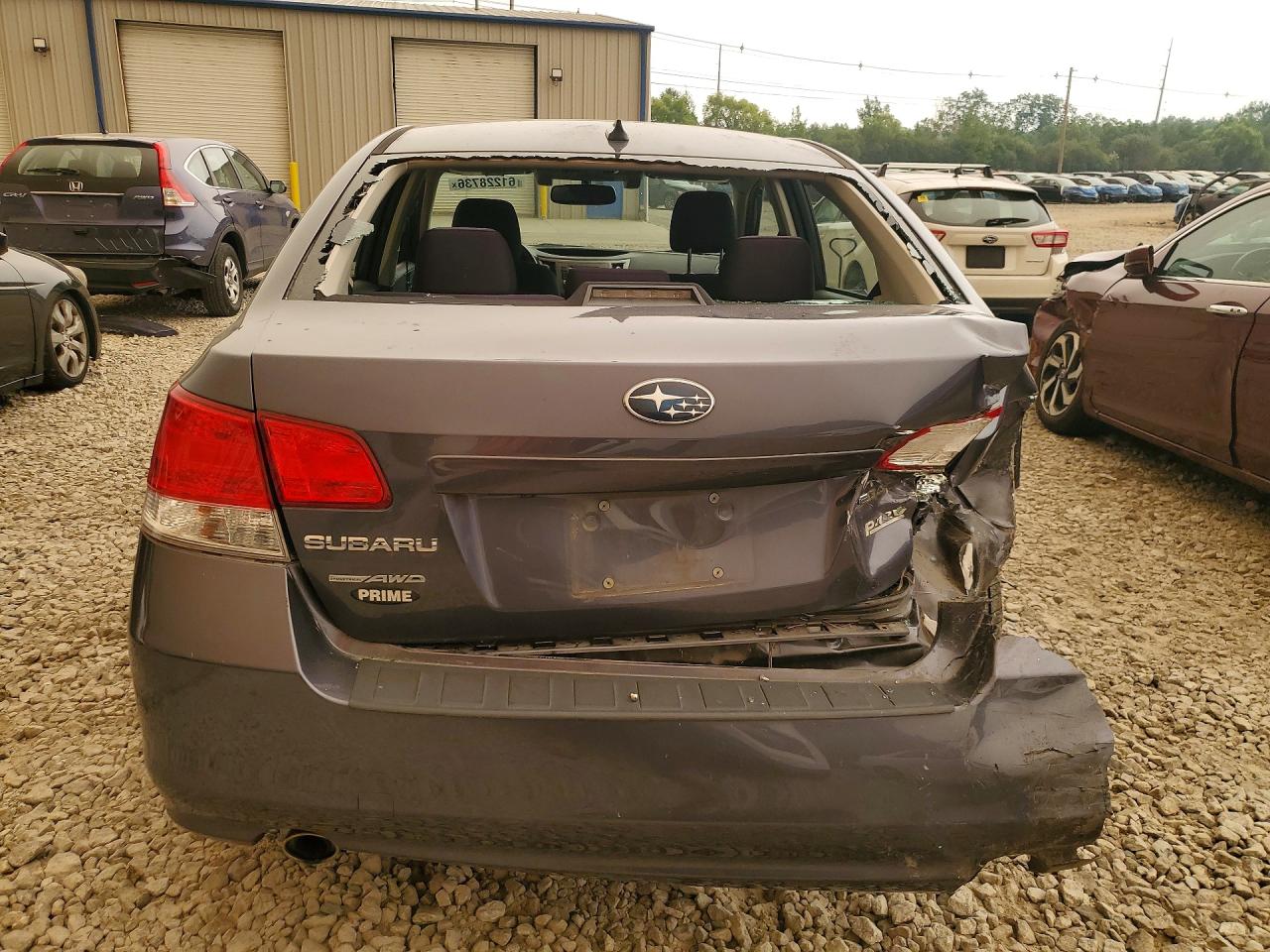 2014 Subaru Legacy 2.5i Premium Серый vin: 4S3BMBF6XE3016488