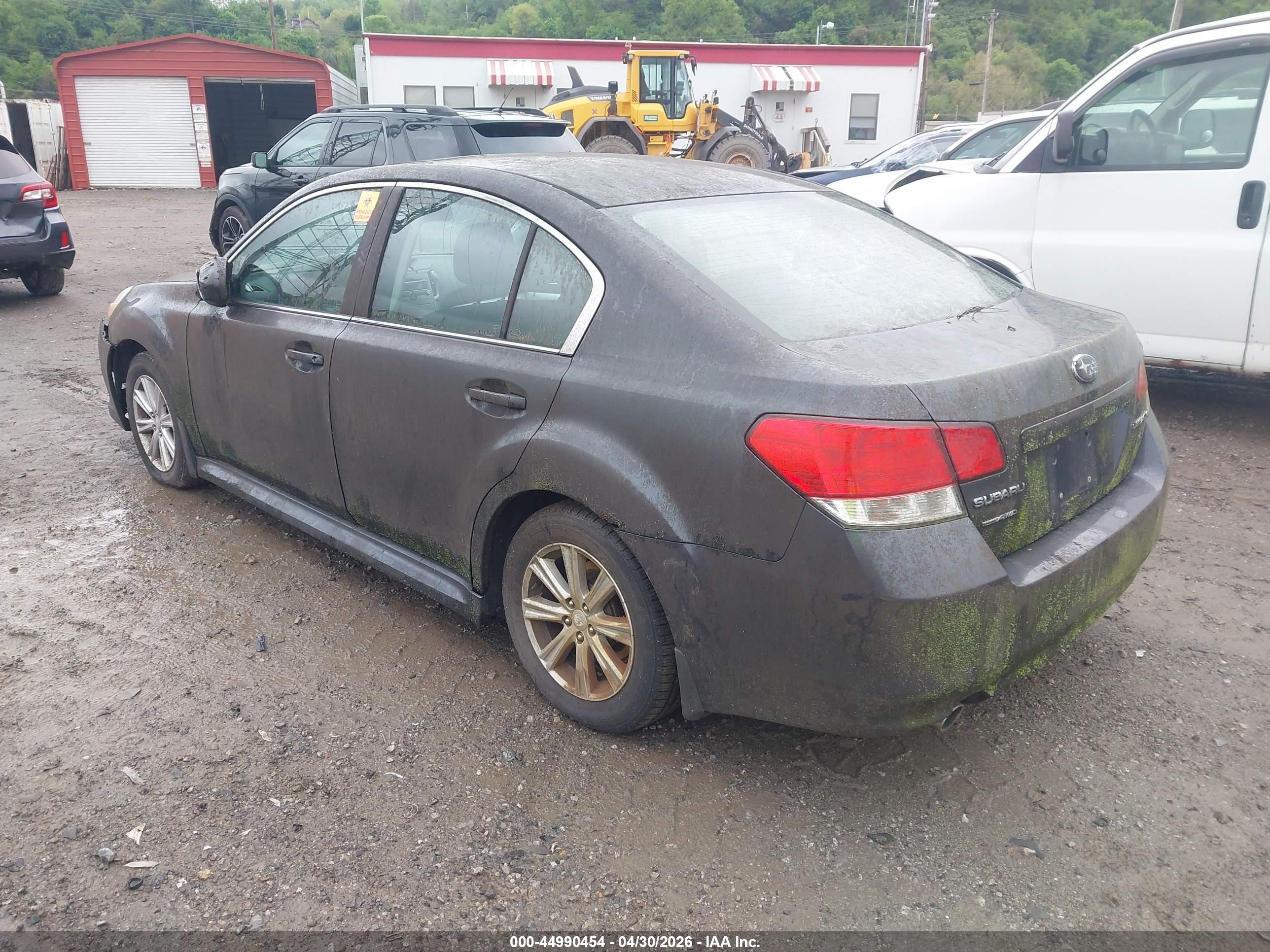 2011 Subaru Legacy 2.5i Premium Gray vin: 4S3BMBG60B3219464