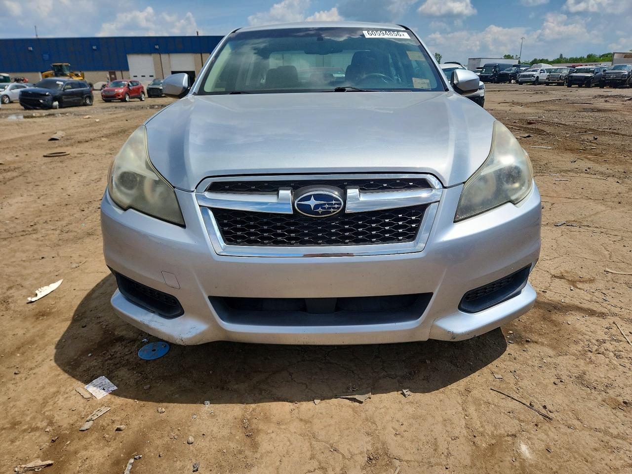 2013 Subaru Legacy 2.5i Premium Серебряный vin: 4S3BMBG60D3005450