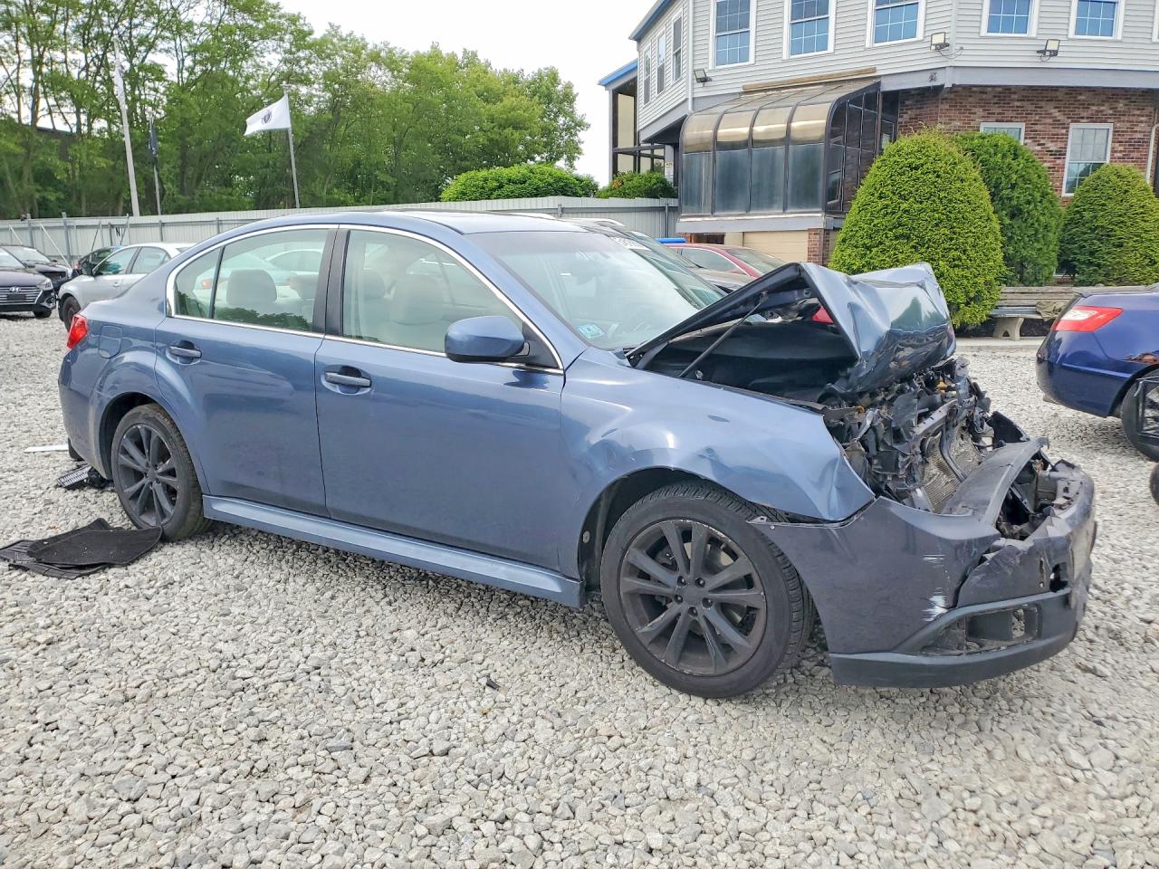 2013 Subaru Legacy 2.5i Premium Blue vin: 4S3BMBG60D3008414