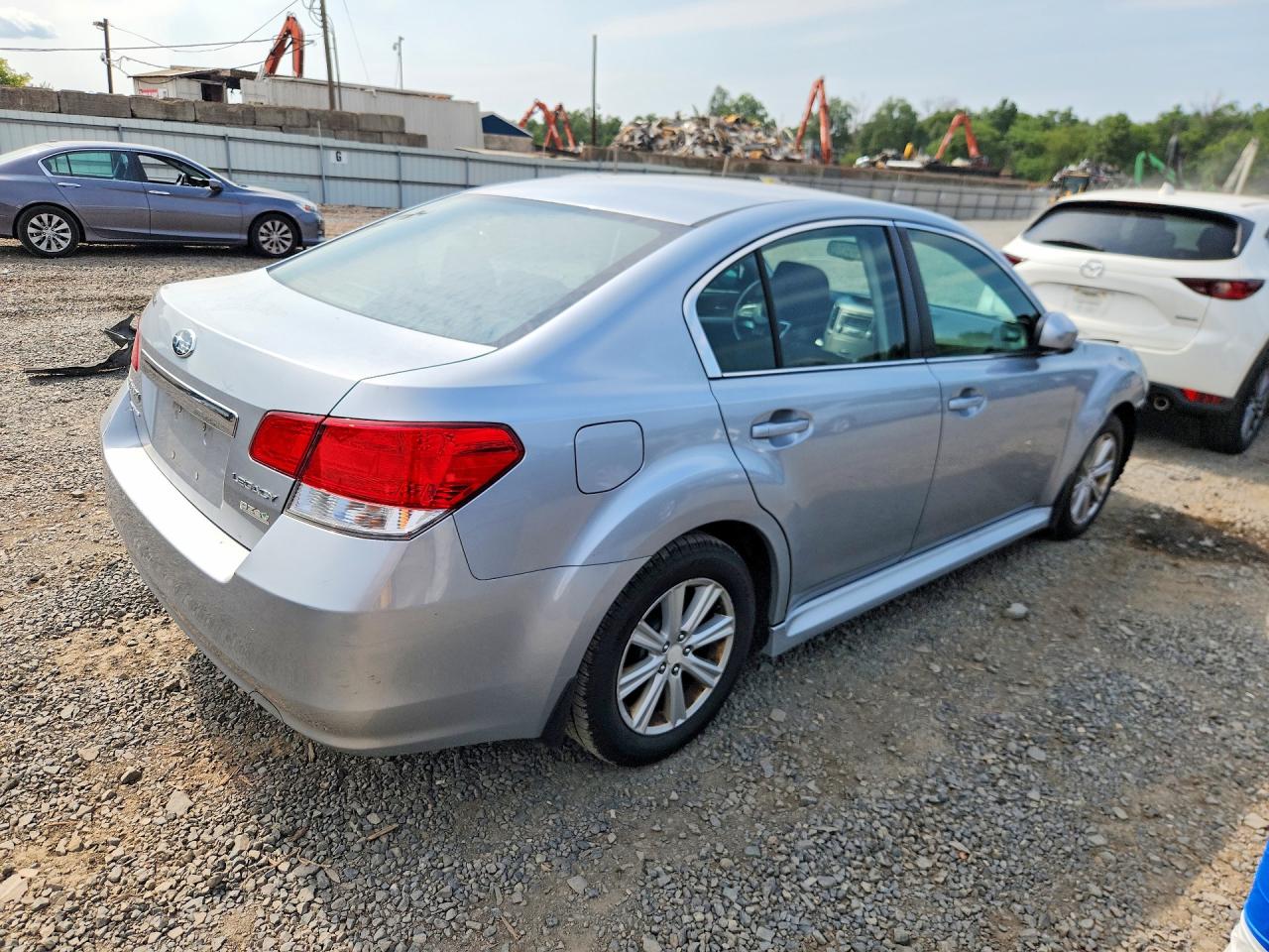 2012 Subaru Legacy 2.5i Premium Silver vin: 4S3BMBG61C3004242