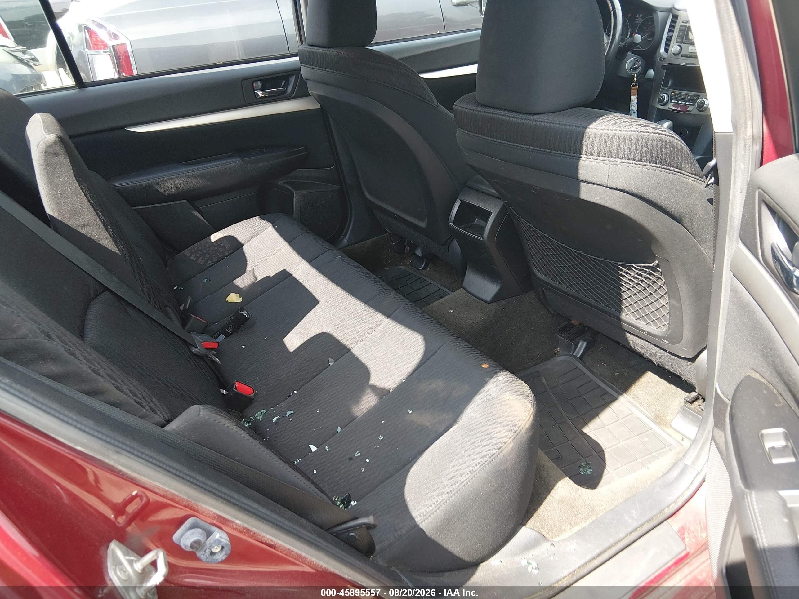 2012 Subaru Legacy 2.5i Premium Red vin: 4S3BMBG61C3011496