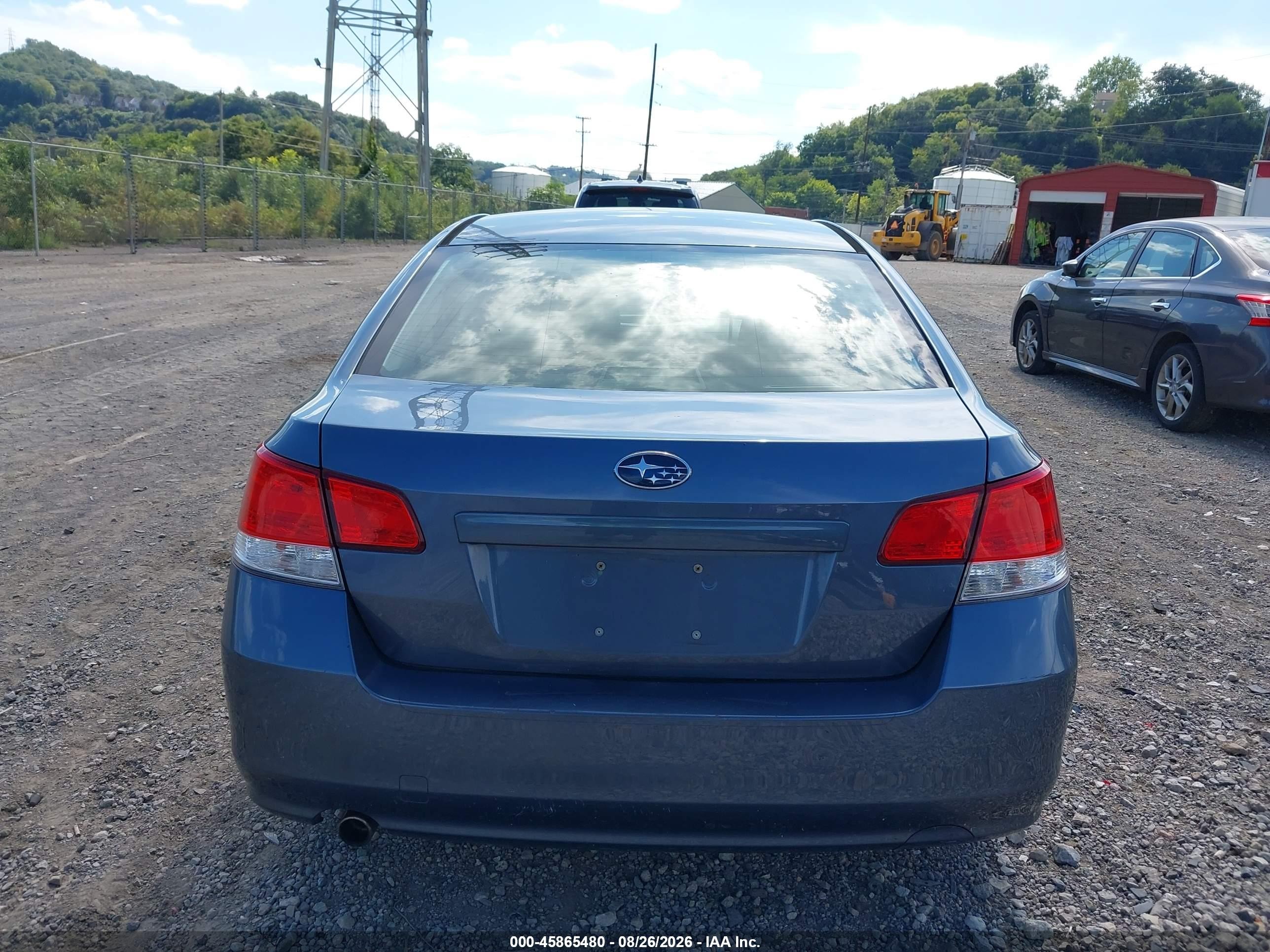 2013 Subaru Legacy 2.5 I Sport Blue vin: 4S3BMBG61D3035623