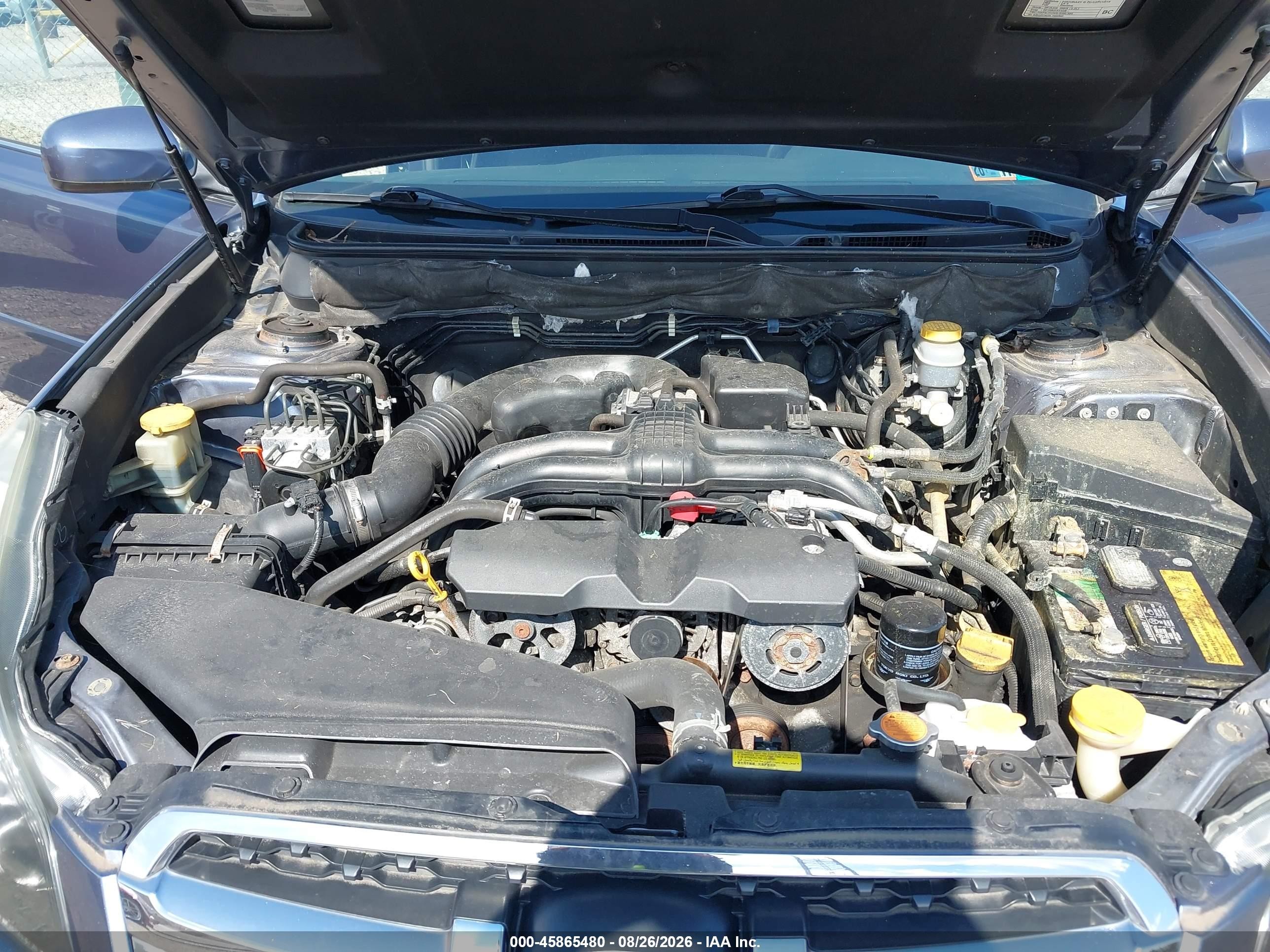 2013 Subaru Legacy 2.5 I Sport Blue vin: 4S3BMBG61D3035623