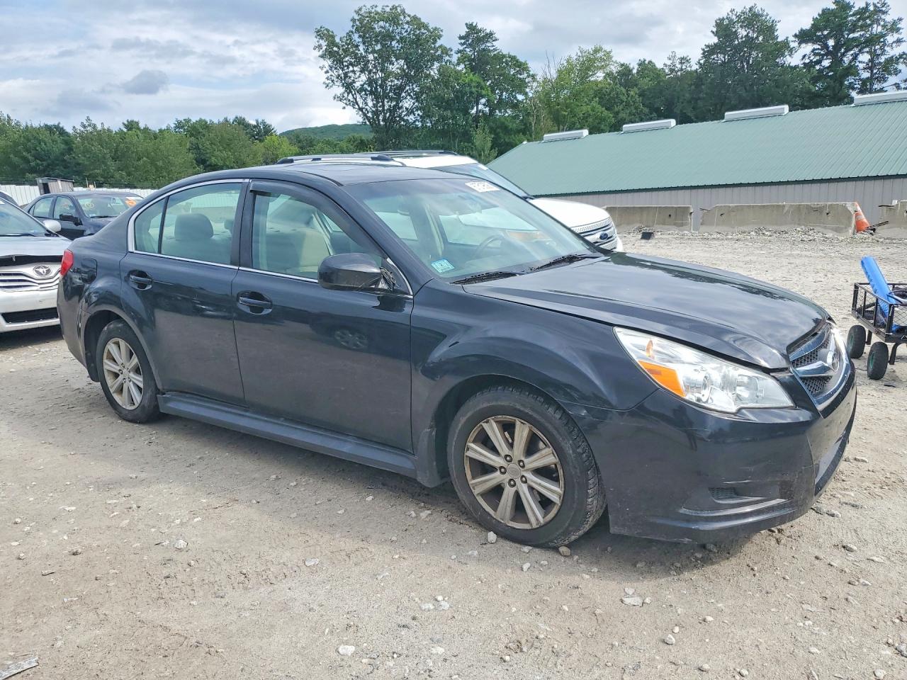 2010 Subaru Legacy 2.5i Premium Серый vin: 4S3BMBG62A3213339
