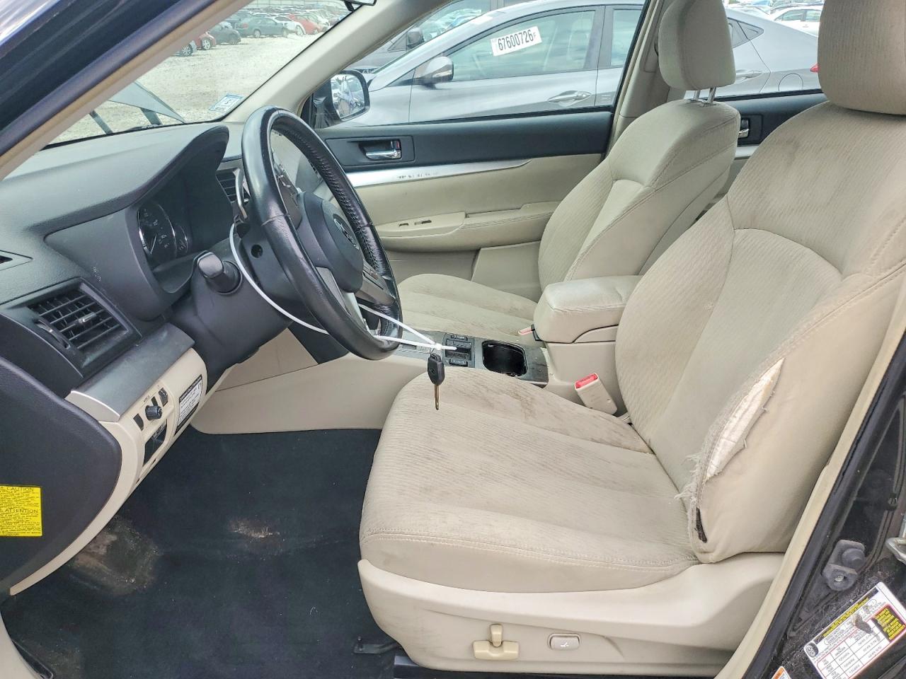 2010 Subaru Legacy 2.5i Premium Серый vin: 4S3BMBG62A3213339