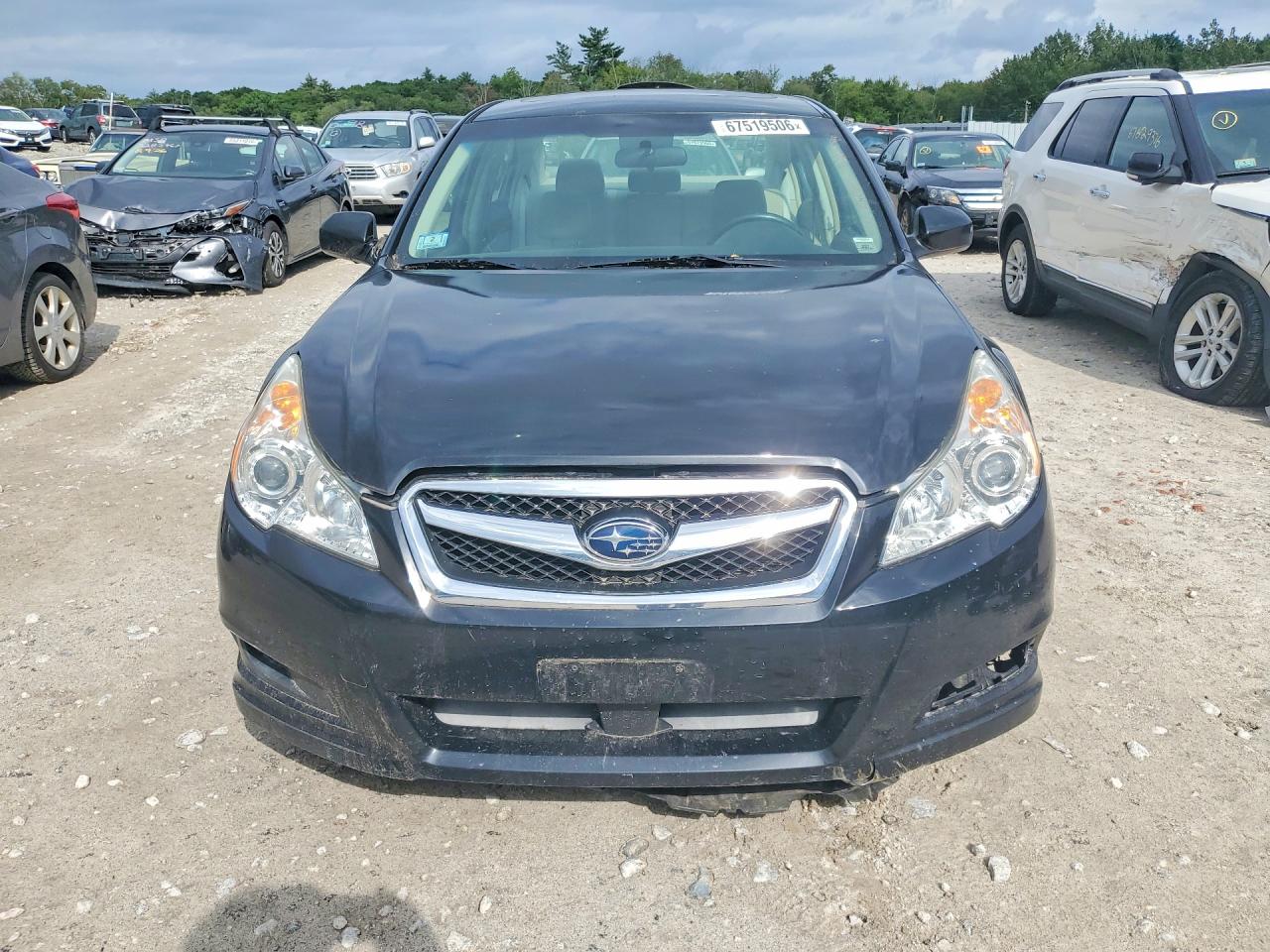 2010 Subaru Legacy 2.5i Premium Серый vin: 4S3BMBG62A3213339