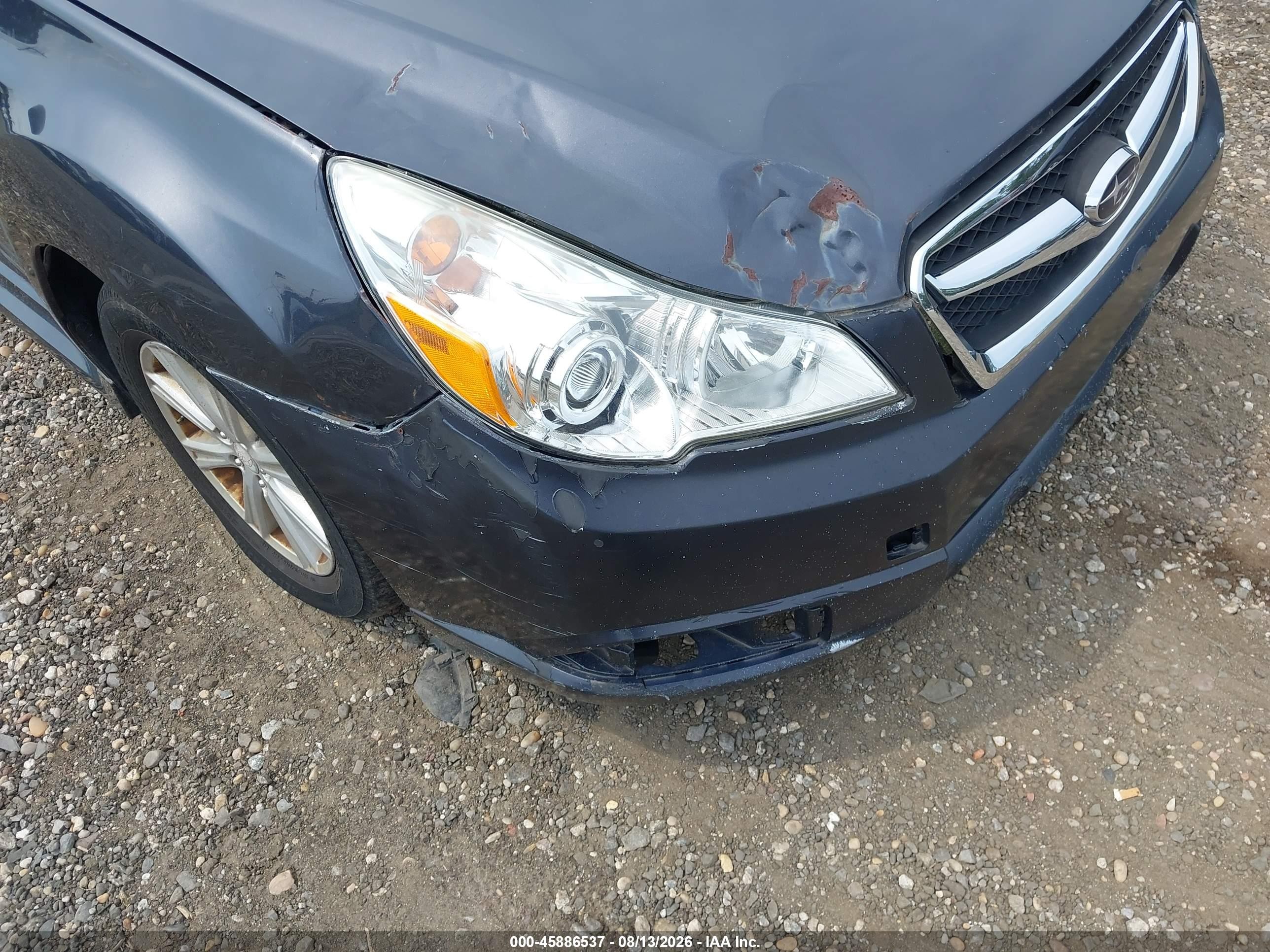 2011 Subaru Legacy 2.5i Premium Gray vin: 4S3BMBG63B3237327