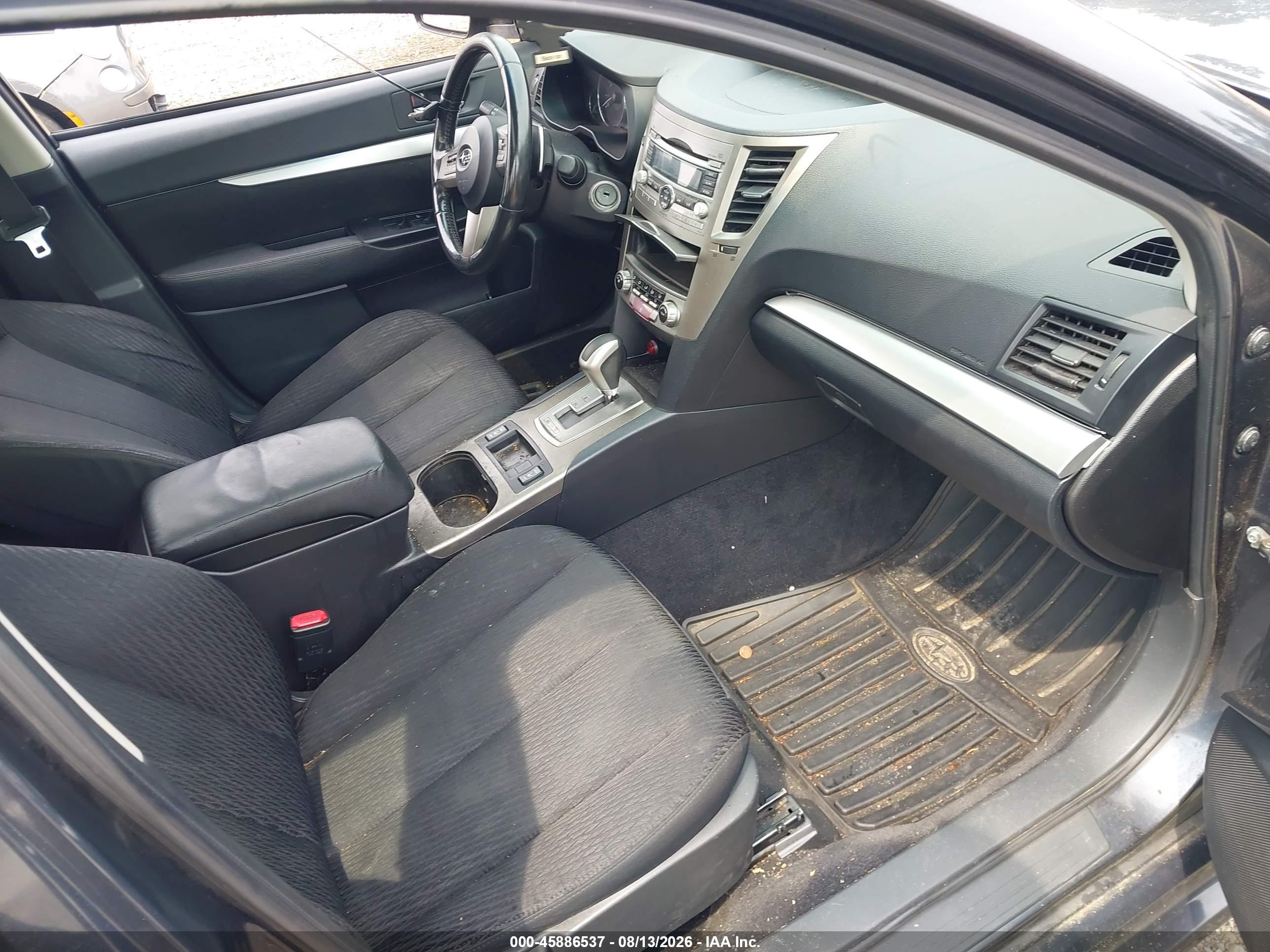 2011 Subaru Legacy 2.5i Premium Gray vin: 4S3BMBG63B3237327