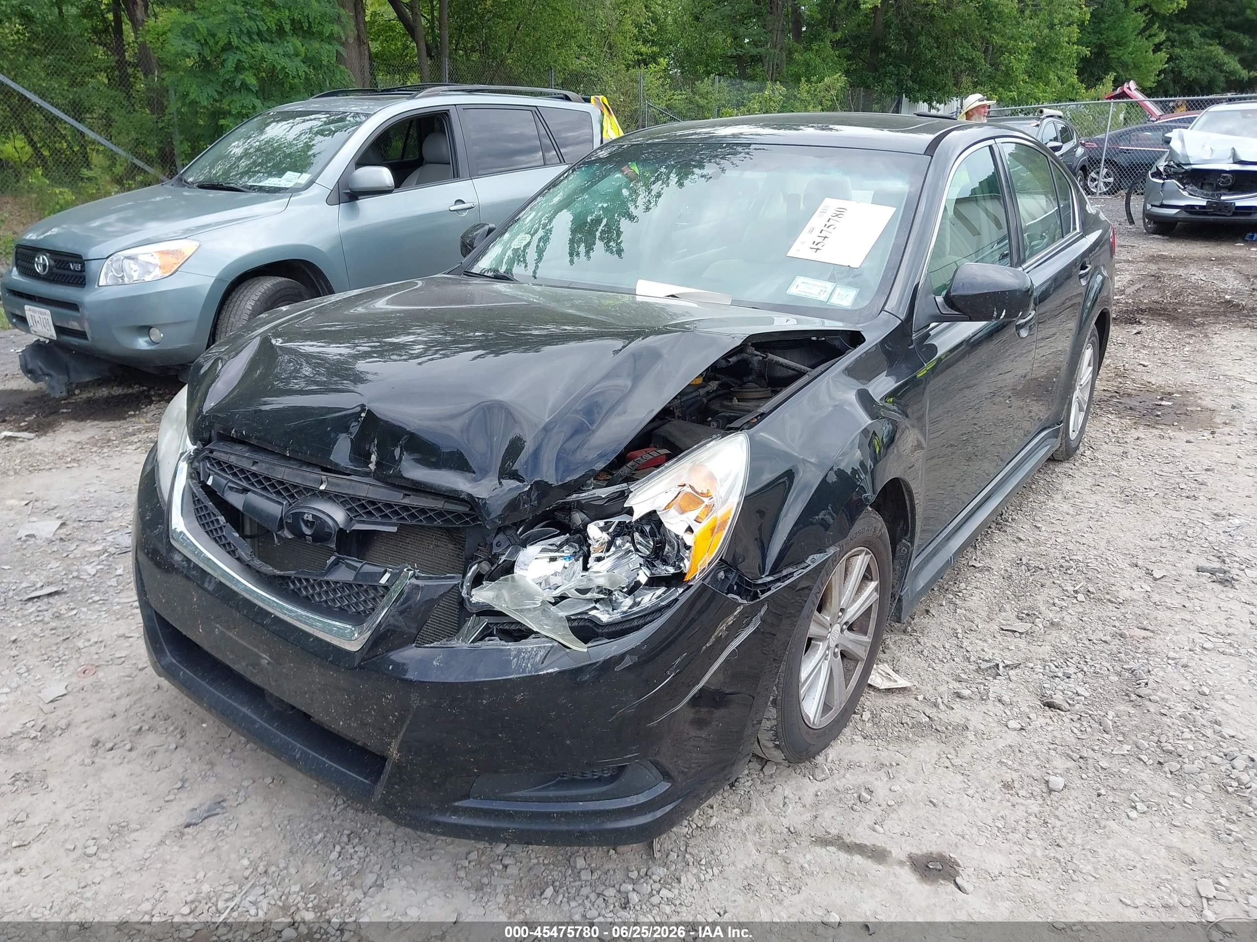 2011 Subaru Legacy 2.5i Premium Black vin: 4S3BMBG63B3246464