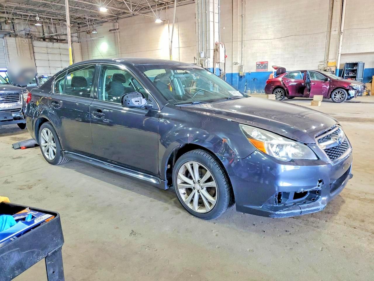 2013 Subaru Legacy 2.5i Premium Gray vin: 4S3BMBG63D3002154