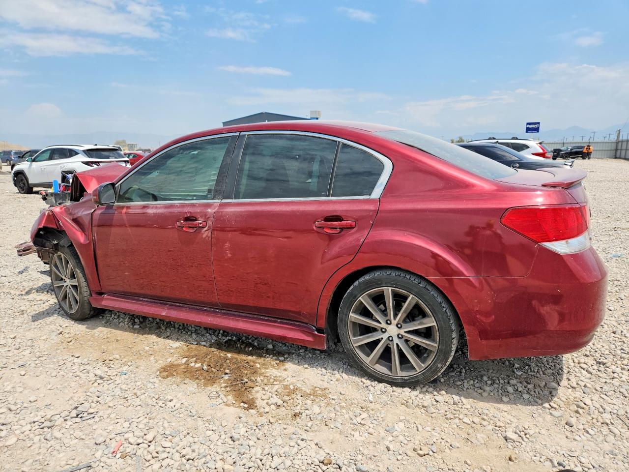 2013 Subaru Legacy 2.5i Premium Темно-бордовый vin: 4S3BMBG63D3041987