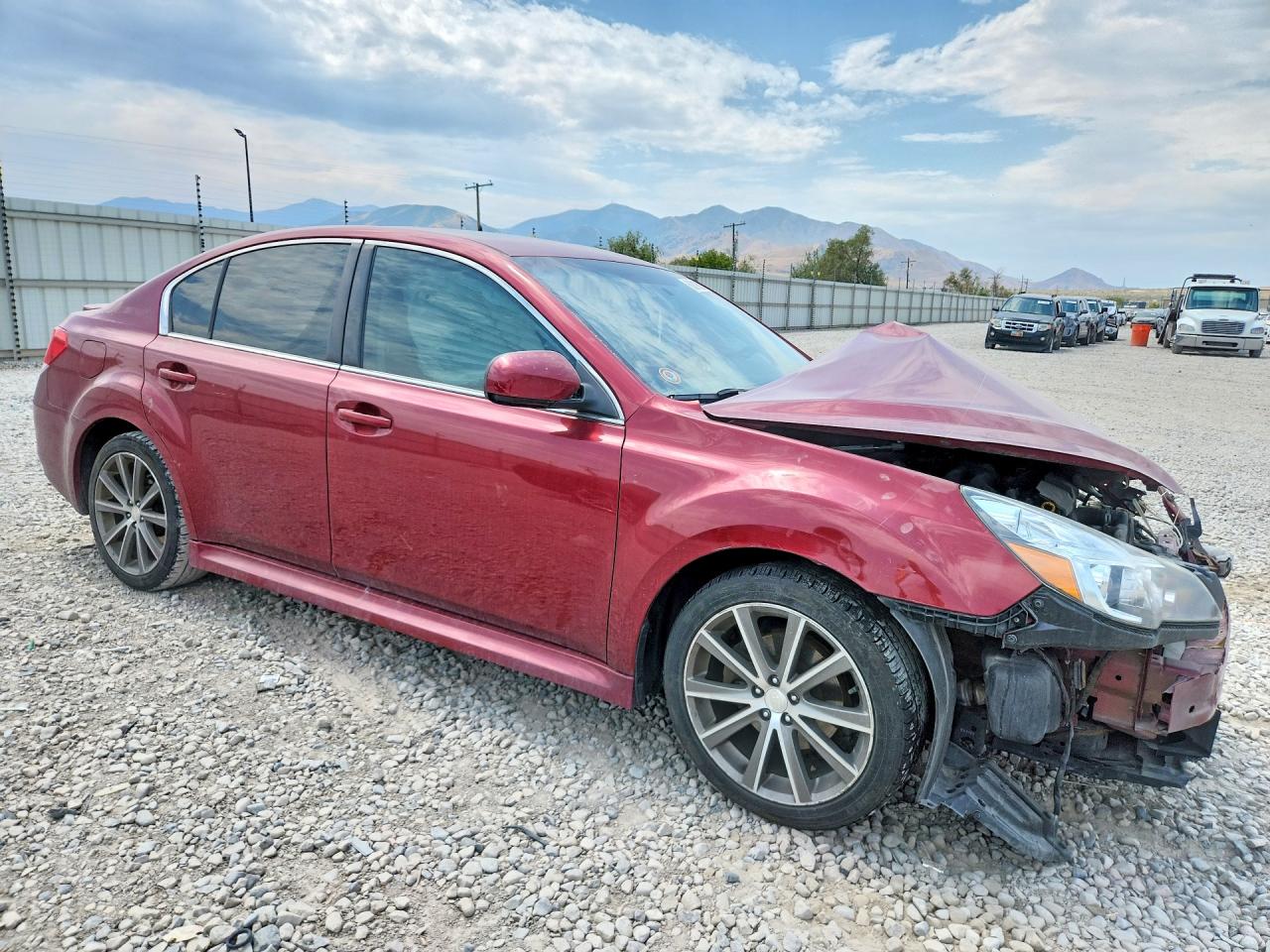 2013 Subaru Legacy 2.5i Premium Темно-бордовый vin: 4S3BMBG63D3041987