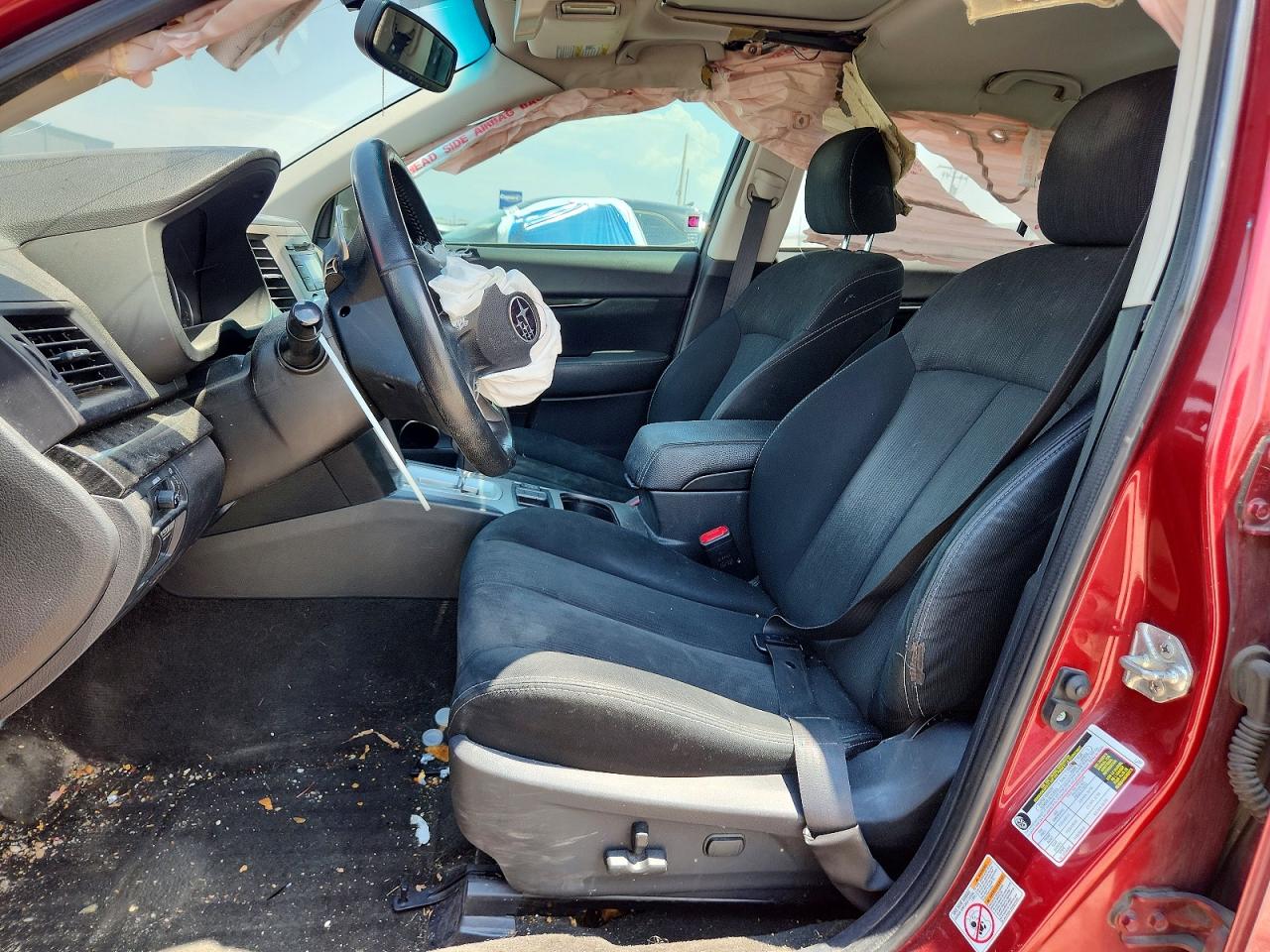 2013 Subaru Legacy 2.5i Premium Темно-бордовый vin: 4S3BMBG63D3041987