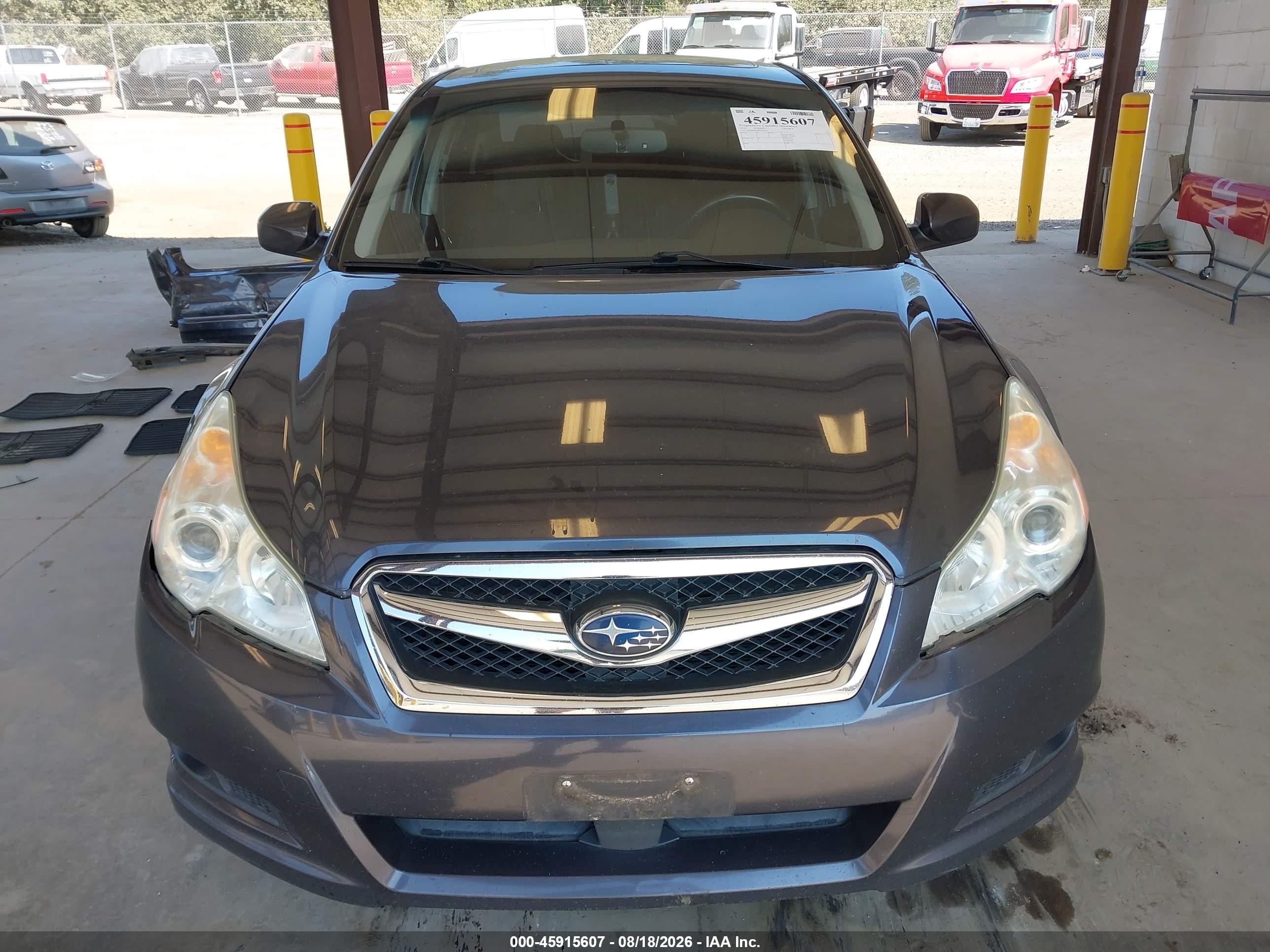 2010 Subaru Legacy 2.5i Premium Gray vin: 4S3BMBG64A3224455