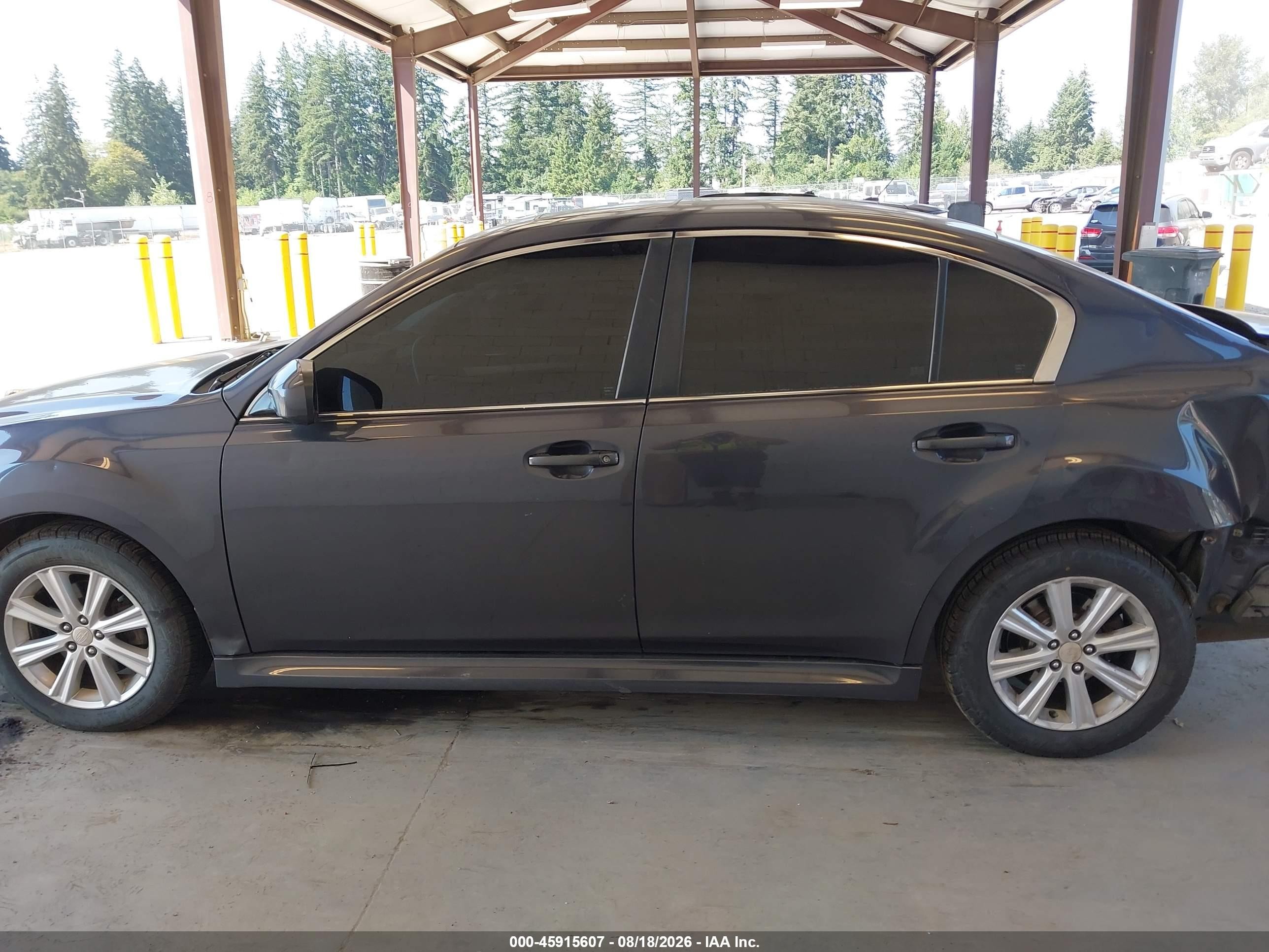 2010 Subaru Legacy 2.5i Premium Gray vin: 4S3BMBG64A3224455