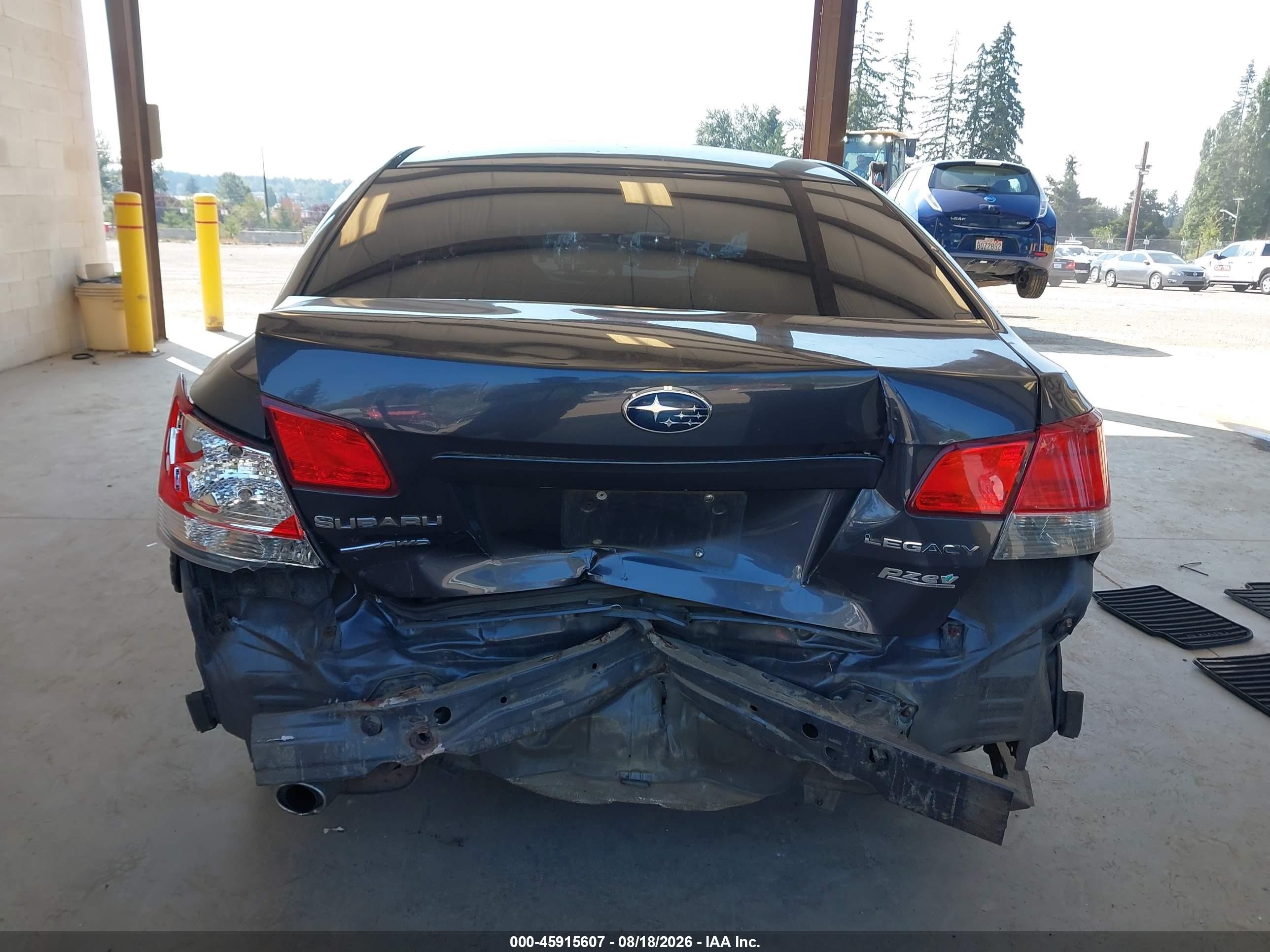 2010 Subaru Legacy 2.5i Premium Gray vin: 4S3BMBG64A3224455