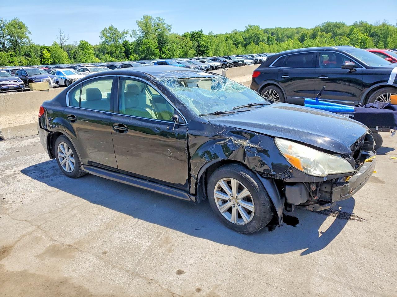 2010 Subaru Legacy 2.5i Premium Black vin: 4S3BMBG64A3224729
