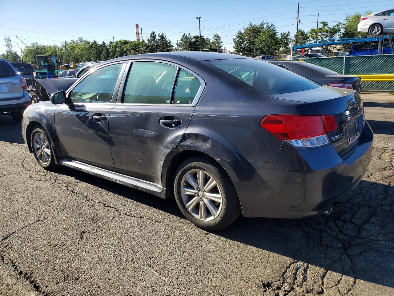 2011 Subaru Legacy 2.5i Premium Gray vin: 4S3BMBG64B3217555